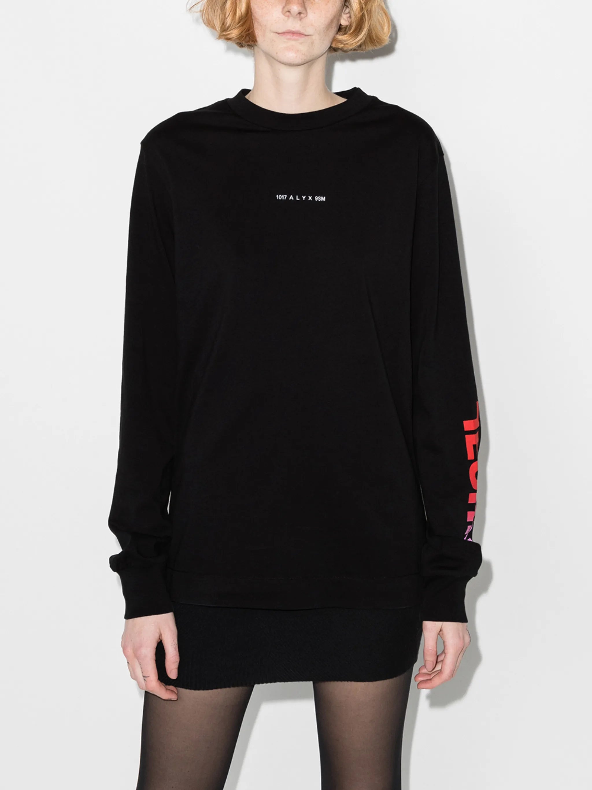 Techno crew-neck sweatshirt