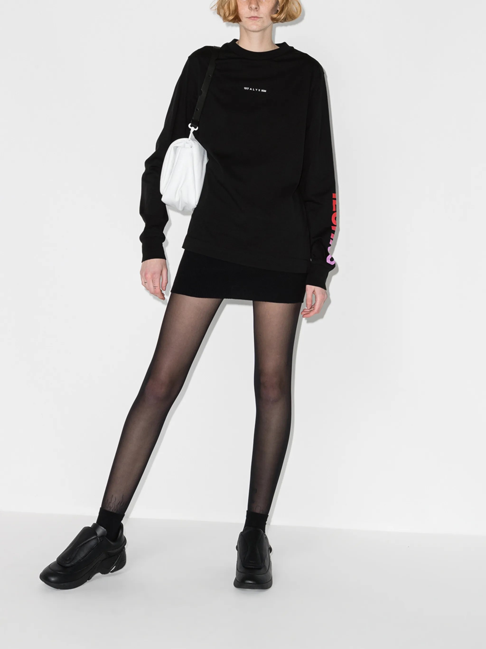Techno crew-neck sweatshirt