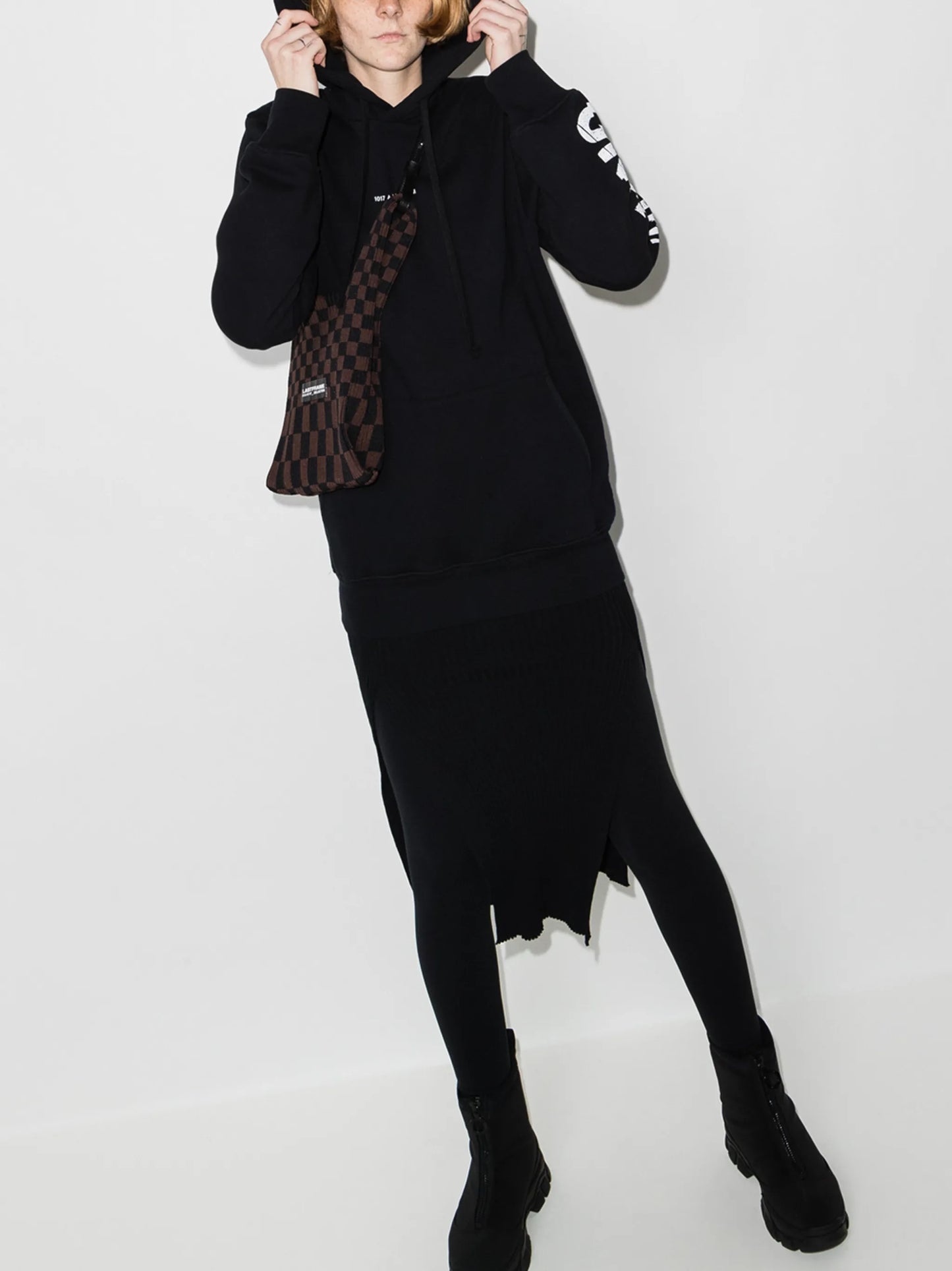 Techno Scar print hoodie
