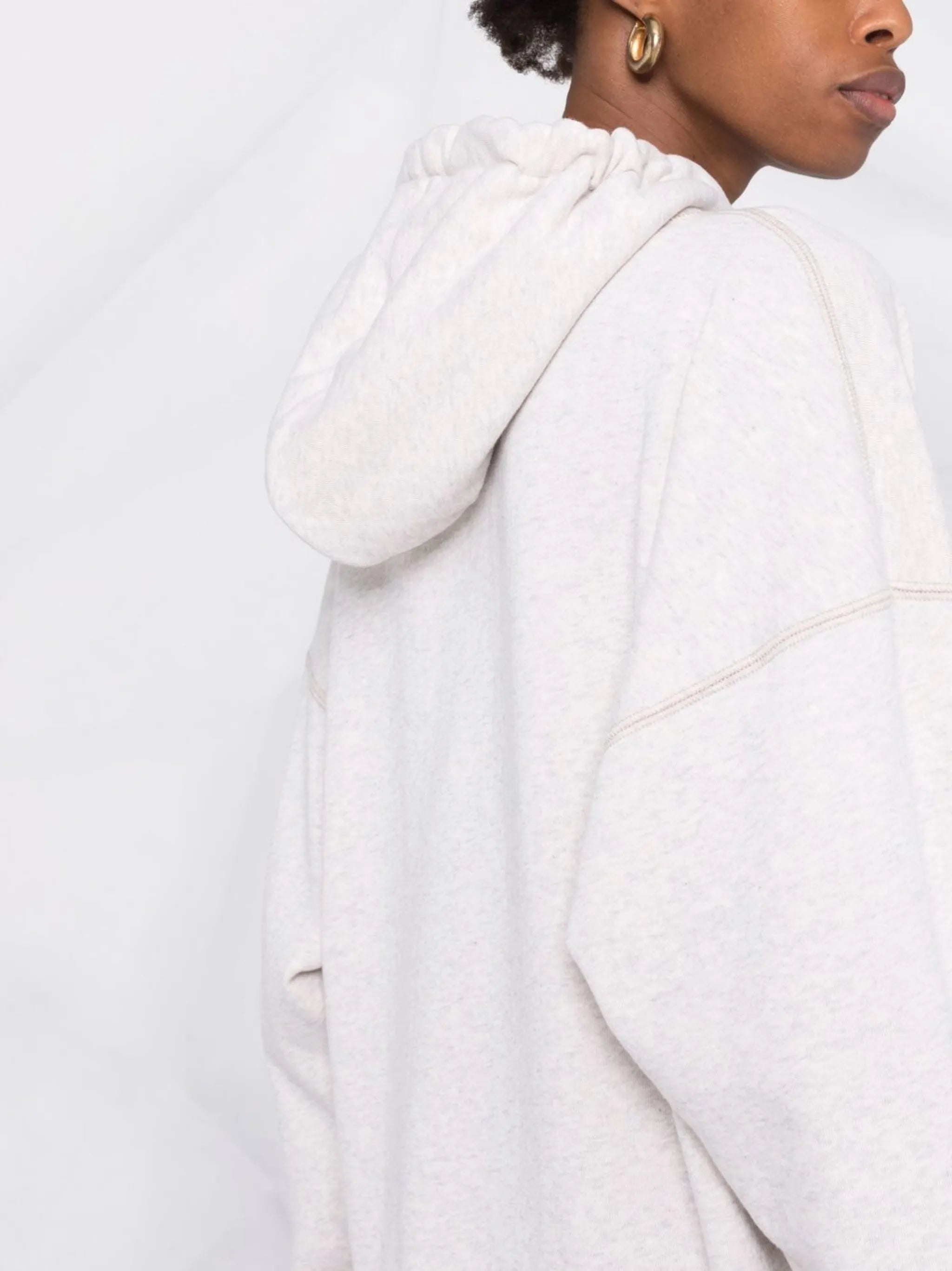 Mansel logo-print hoodie