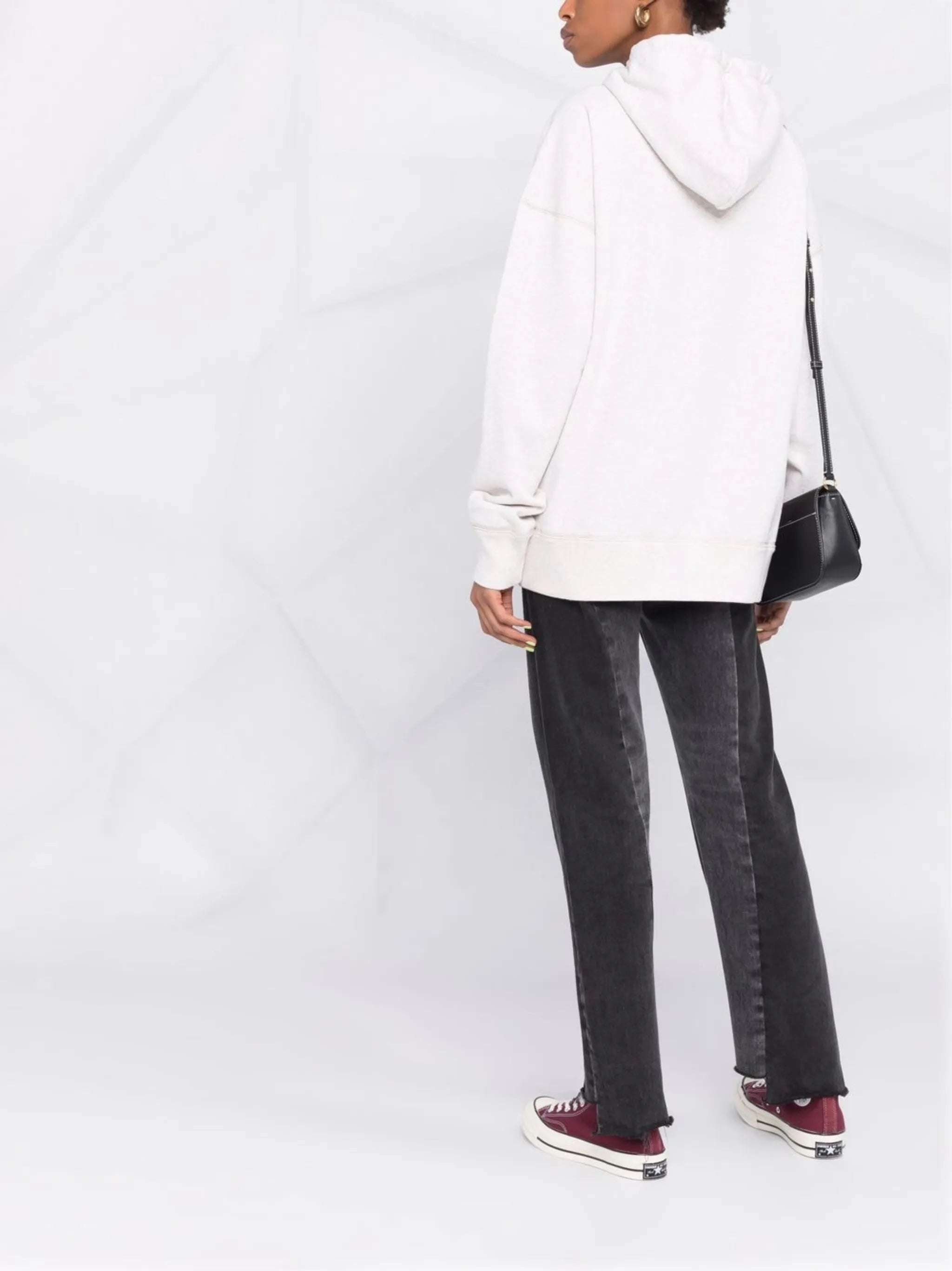 Mansel logo-print hoodie