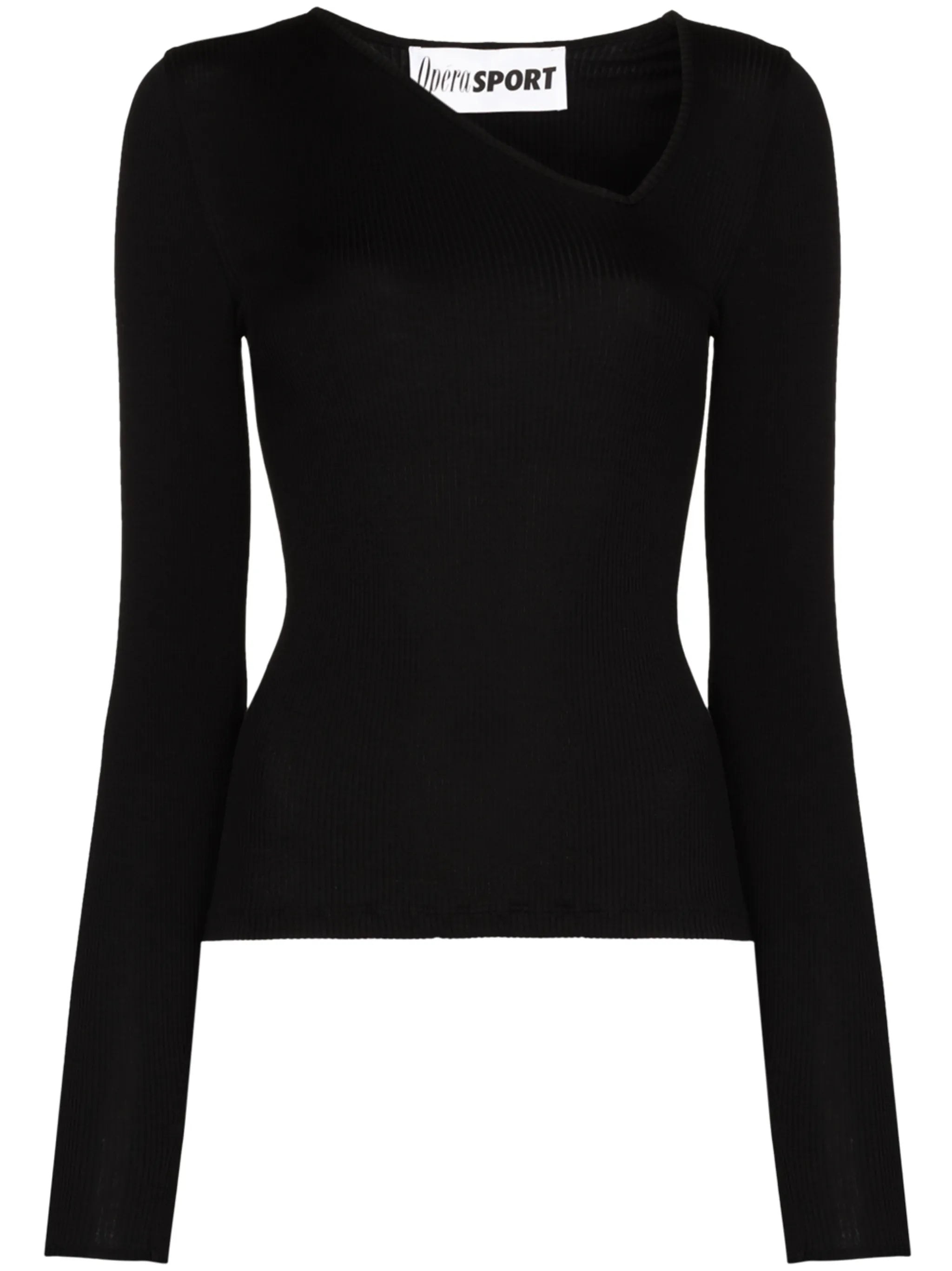 Eve slit-neck top