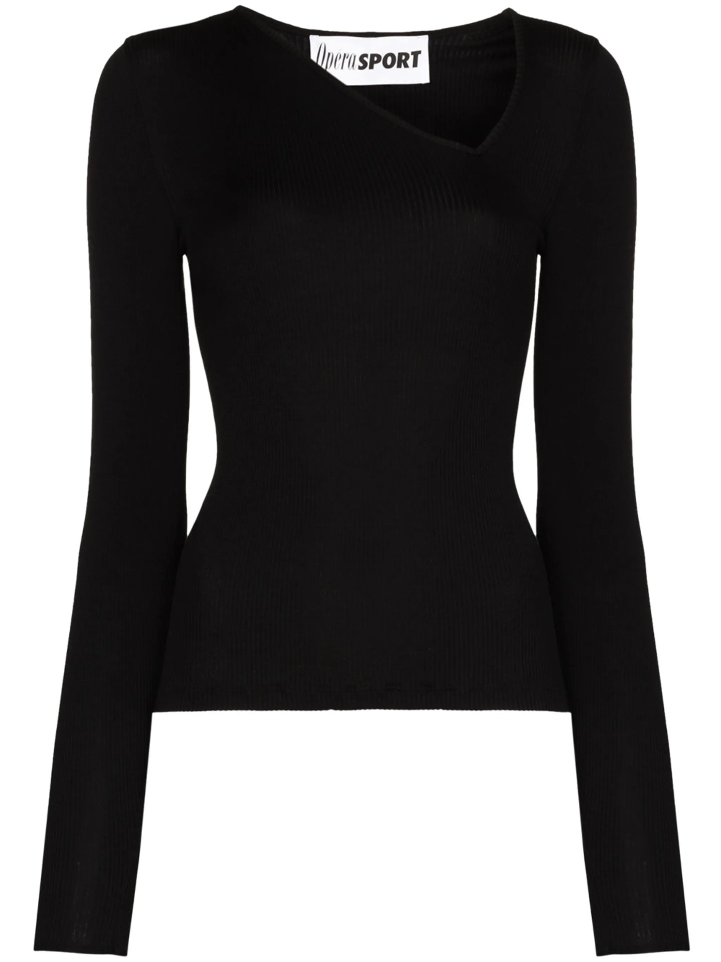 Eve slit-neck top