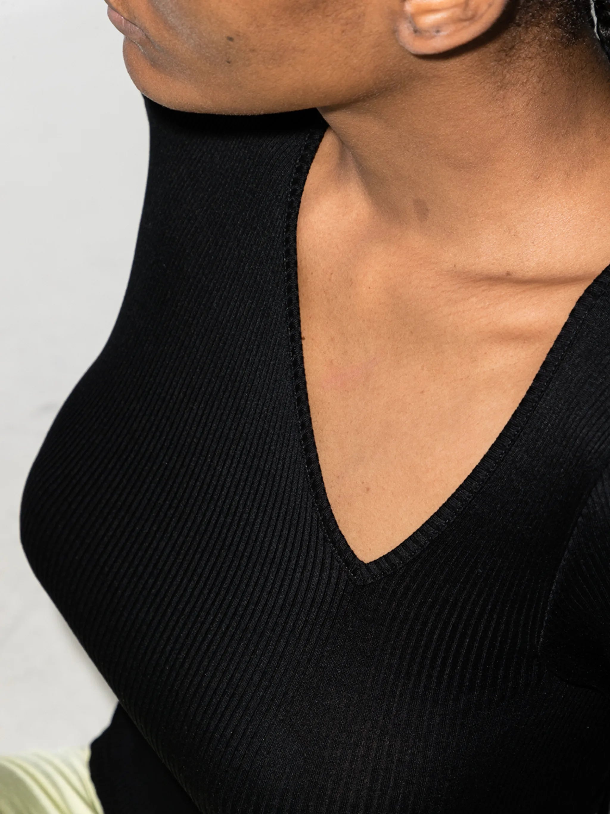 Eve slit-neck top