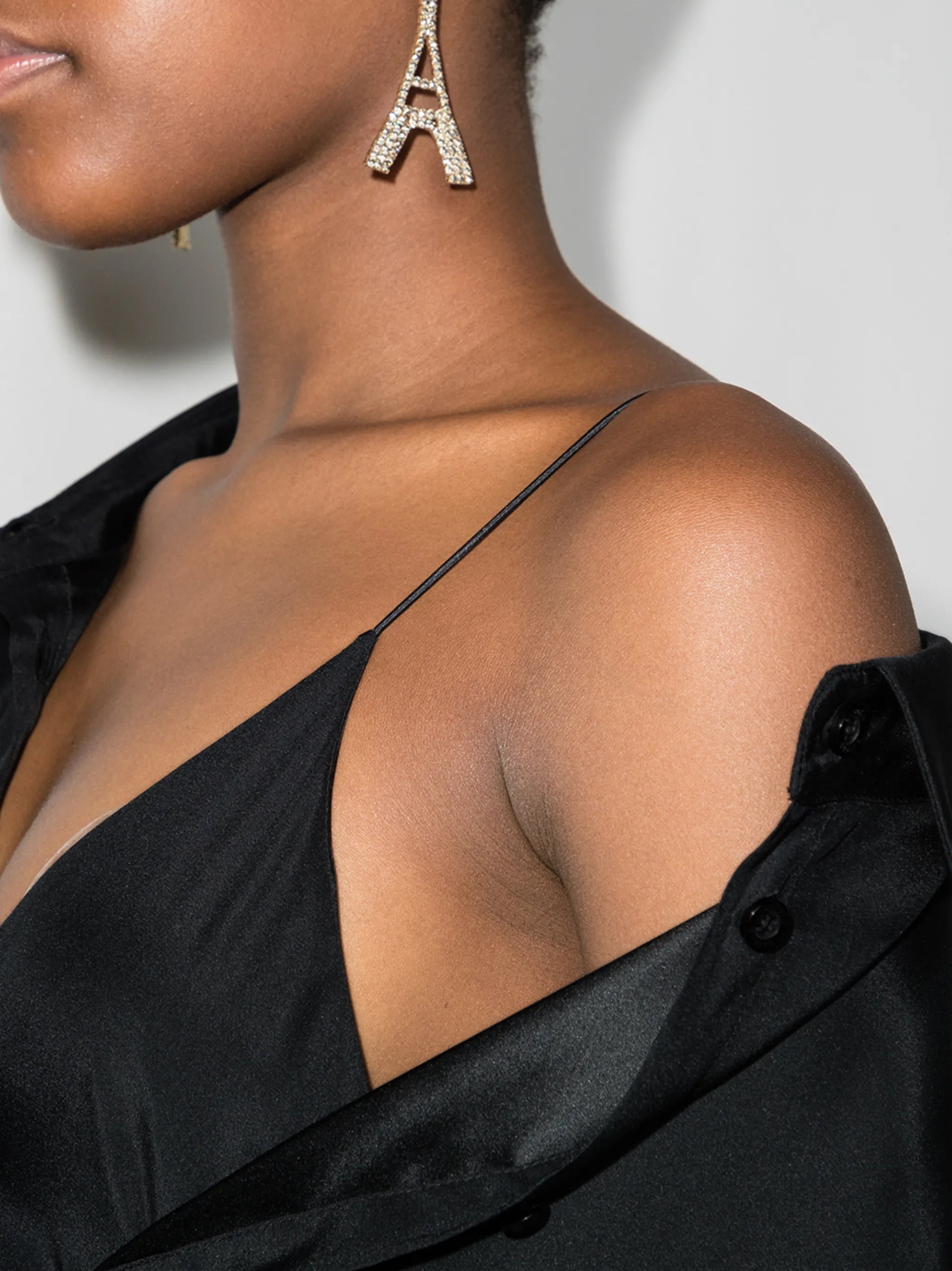 Kura layered silk bodysuit