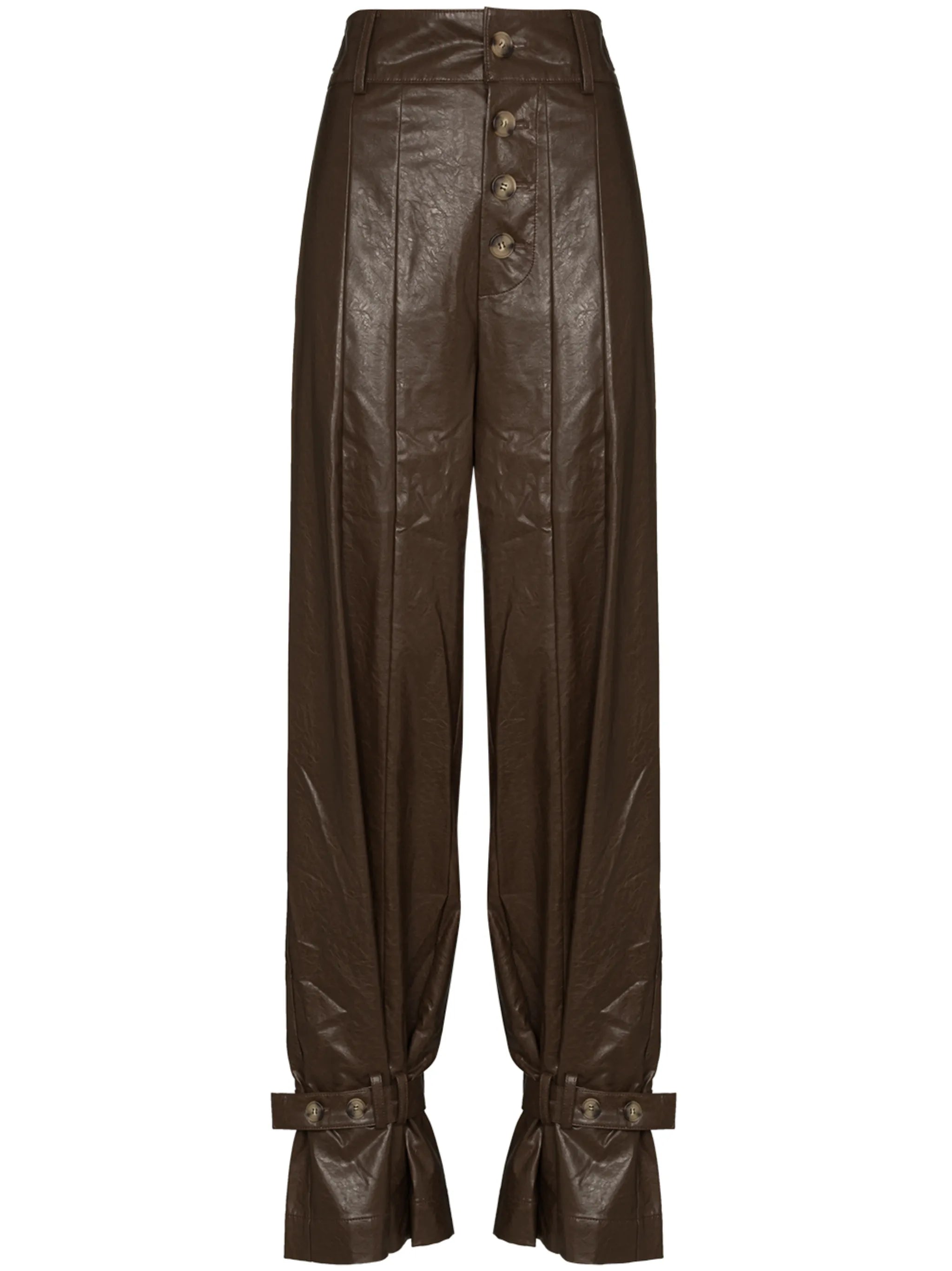 Scout faux leather trousers