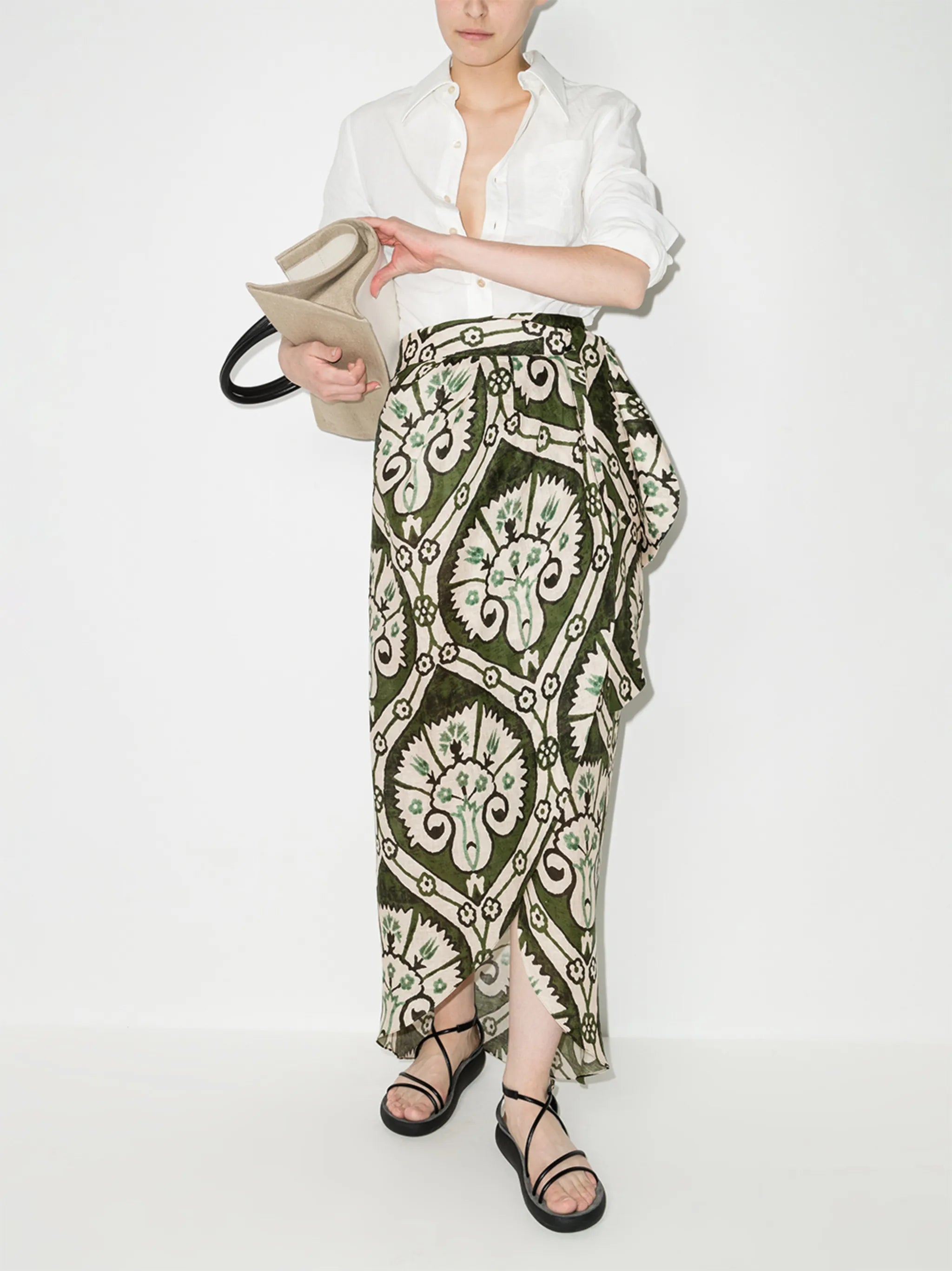 The Traveler wrap skirt