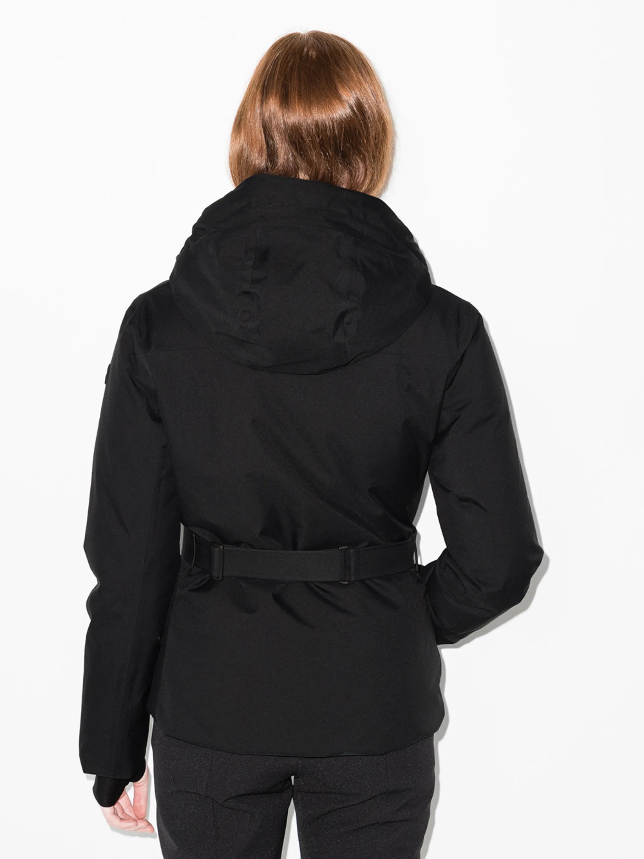 Diana belted ski jacket