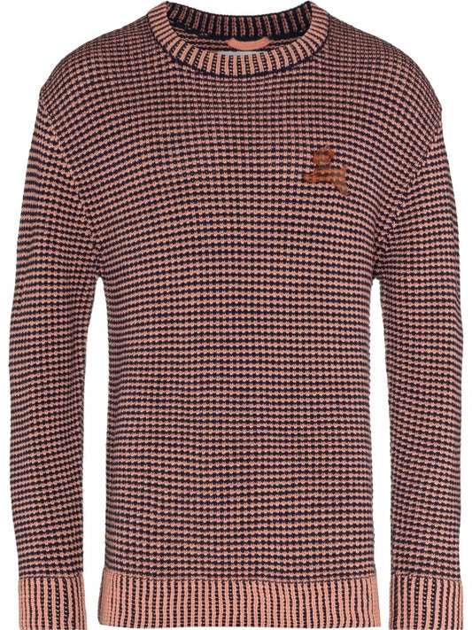 appliqué merino knitted jumper