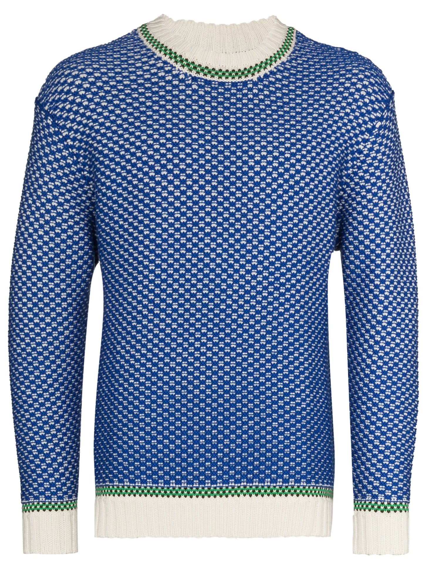 Caspian Tuck stitched-knit jumper