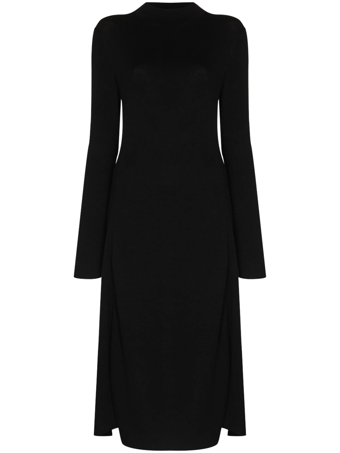 cut-out back midi dress