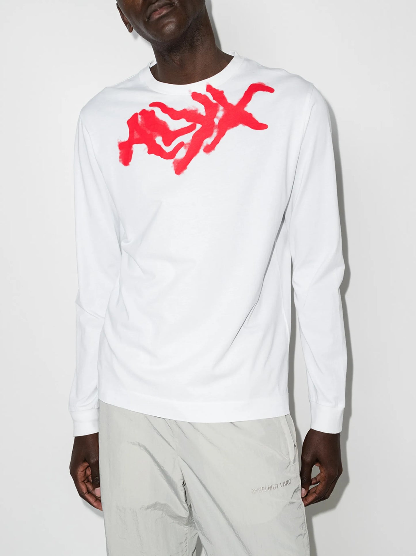 spray-logo long-sleeve T-shirt