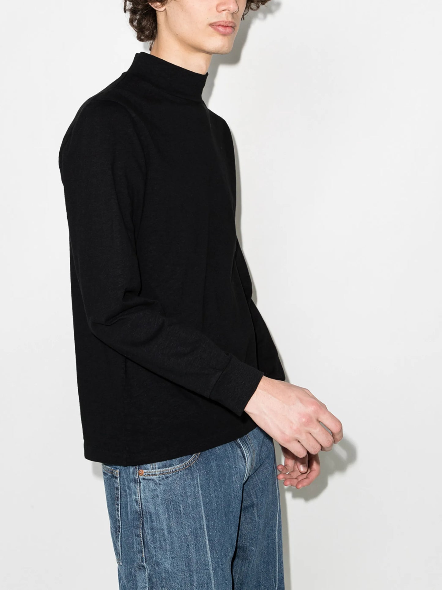 Base Polo roll-neck jumper
