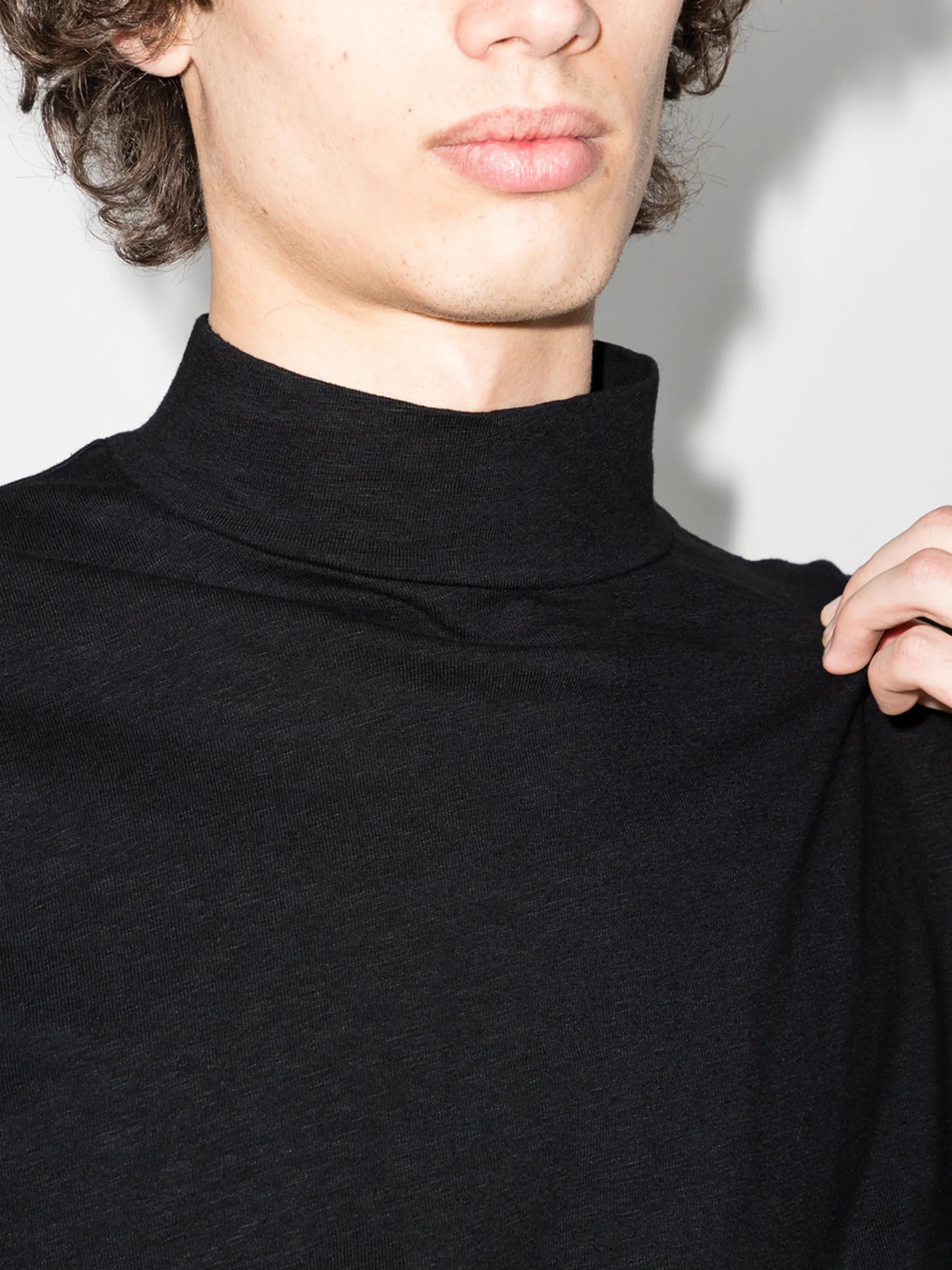 Base Polo roll-neck jumper