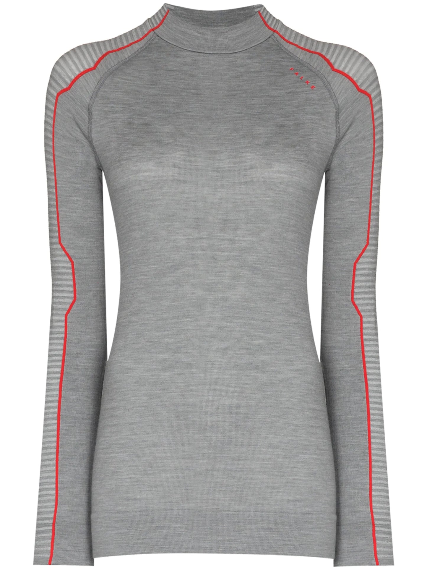 contrasting-trim compression top