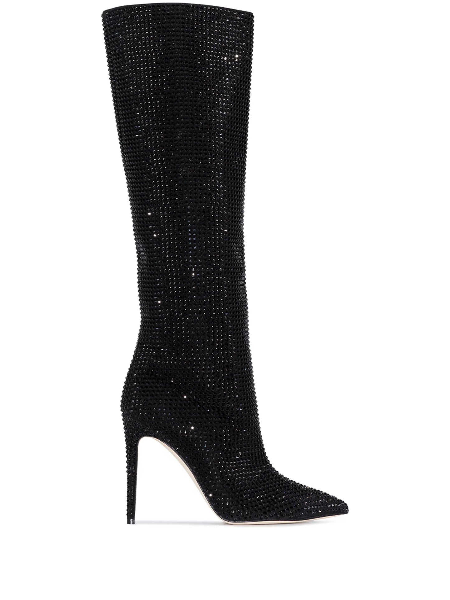 Holly 105mm crystal-embellished boots