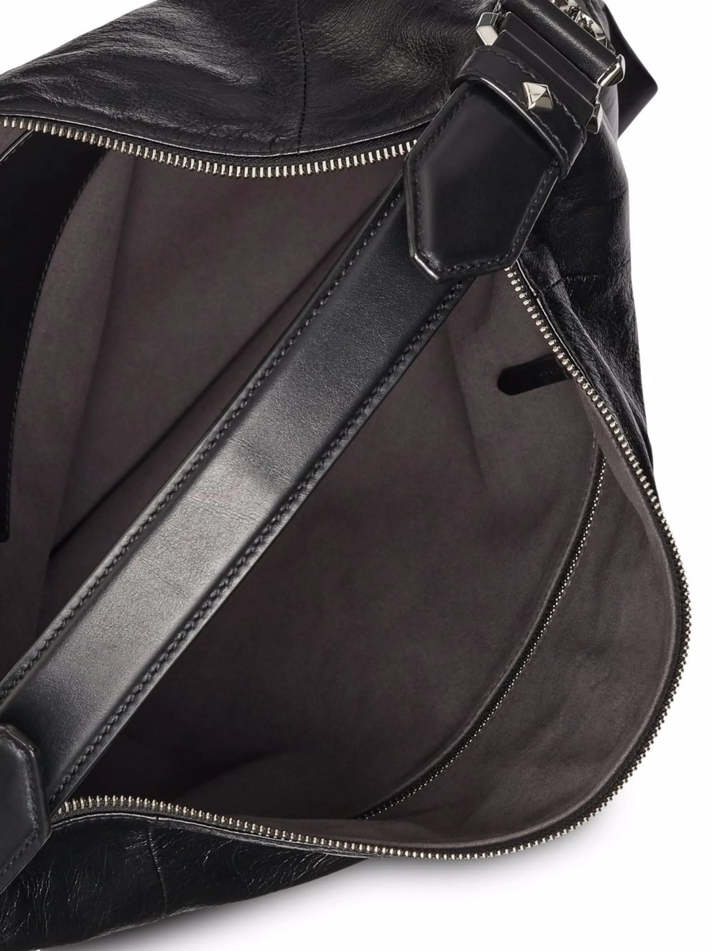Ana leather hobo bag