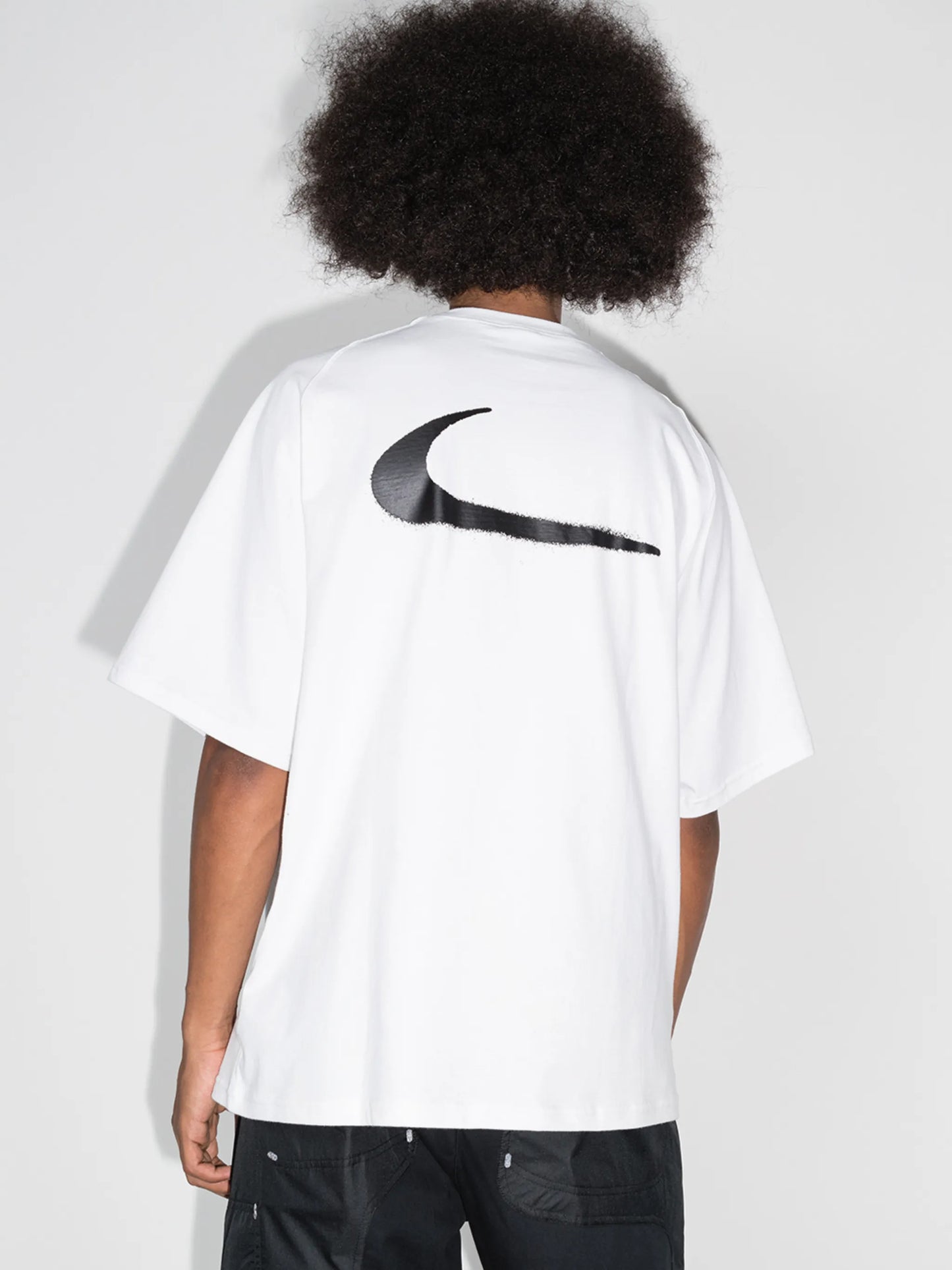 x Off-White graffiti-print T-shirt