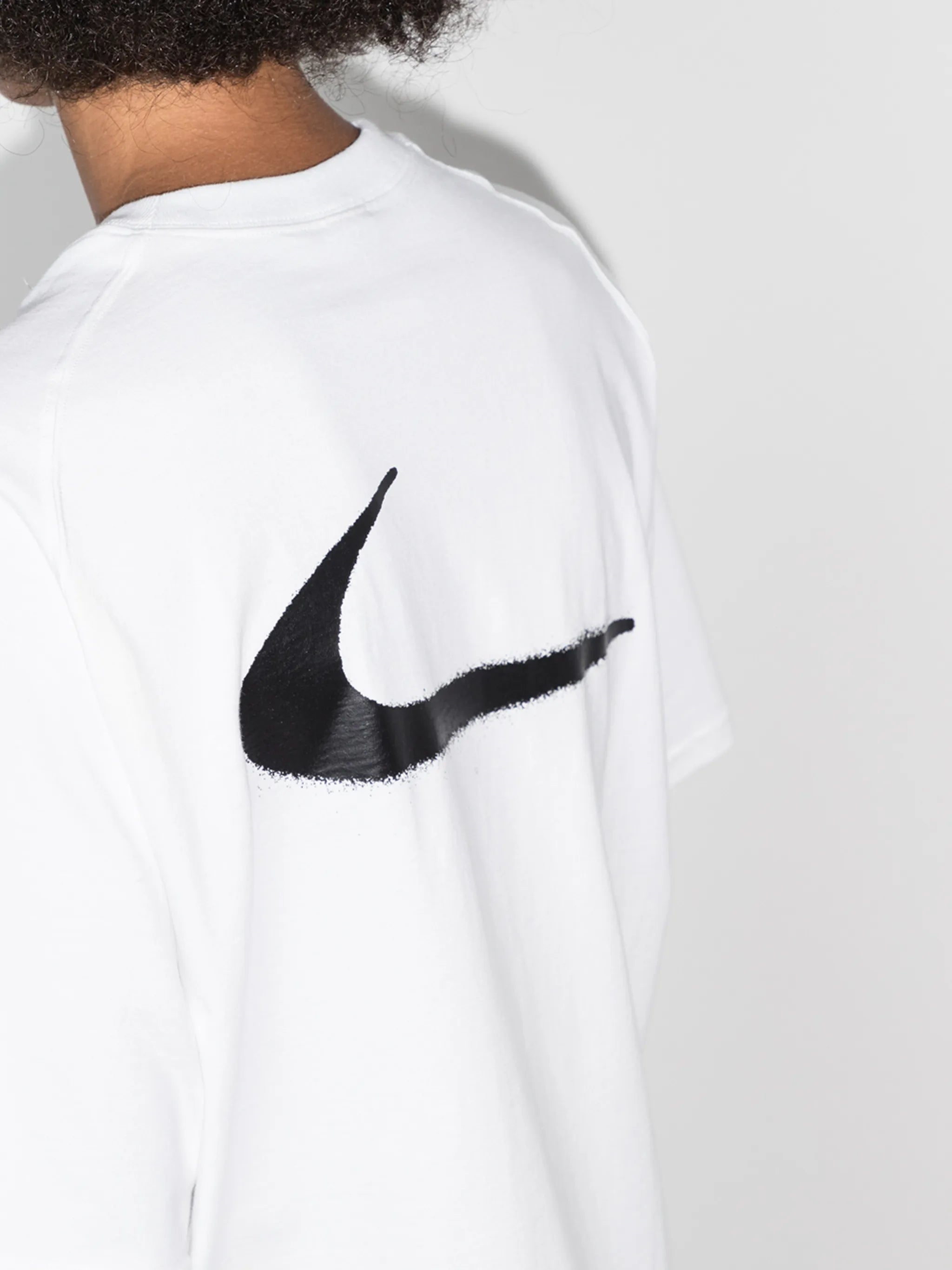 x Off-White graffiti-print T-shirt