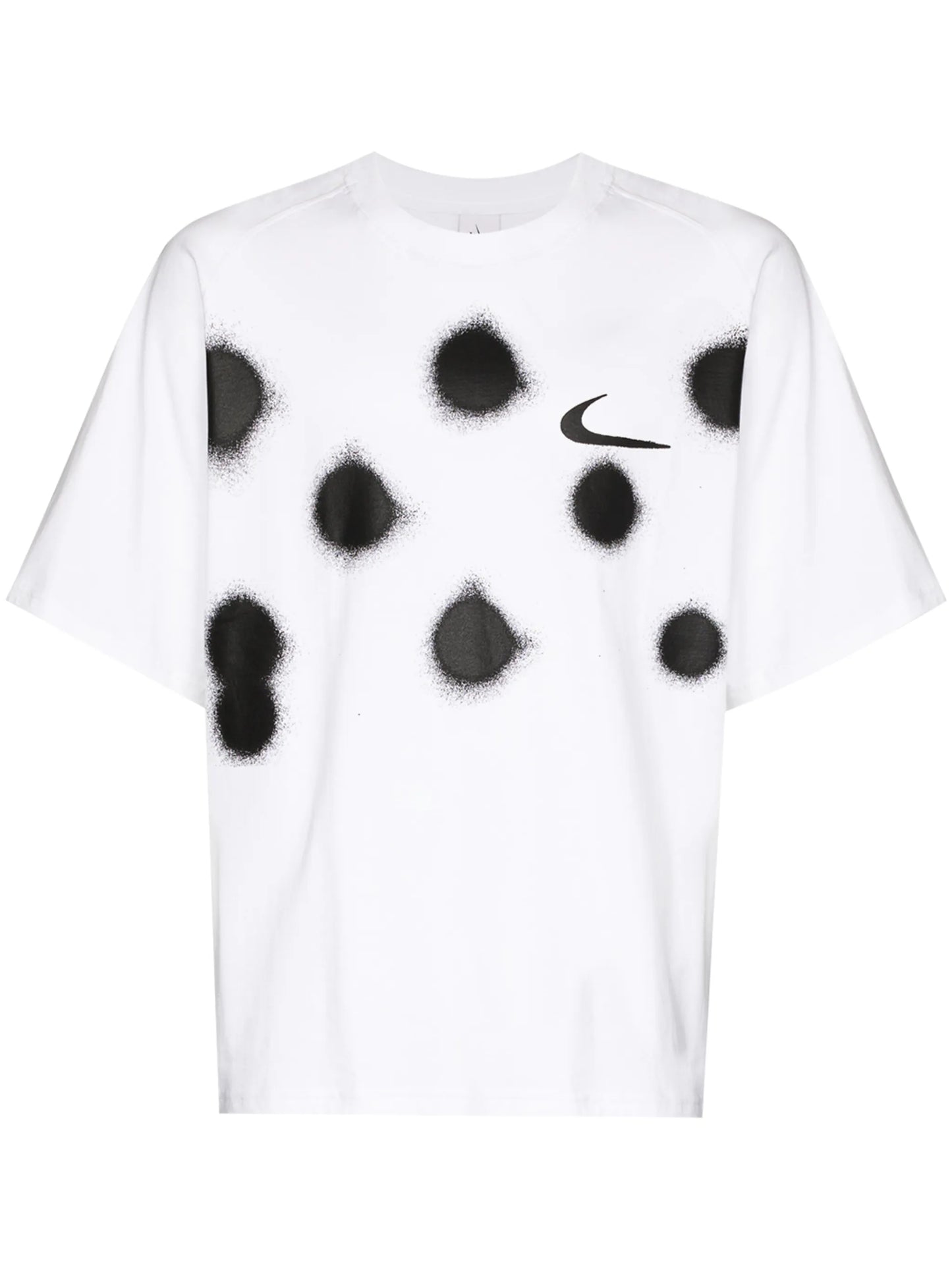x Off-White graffiti-print T-shirt