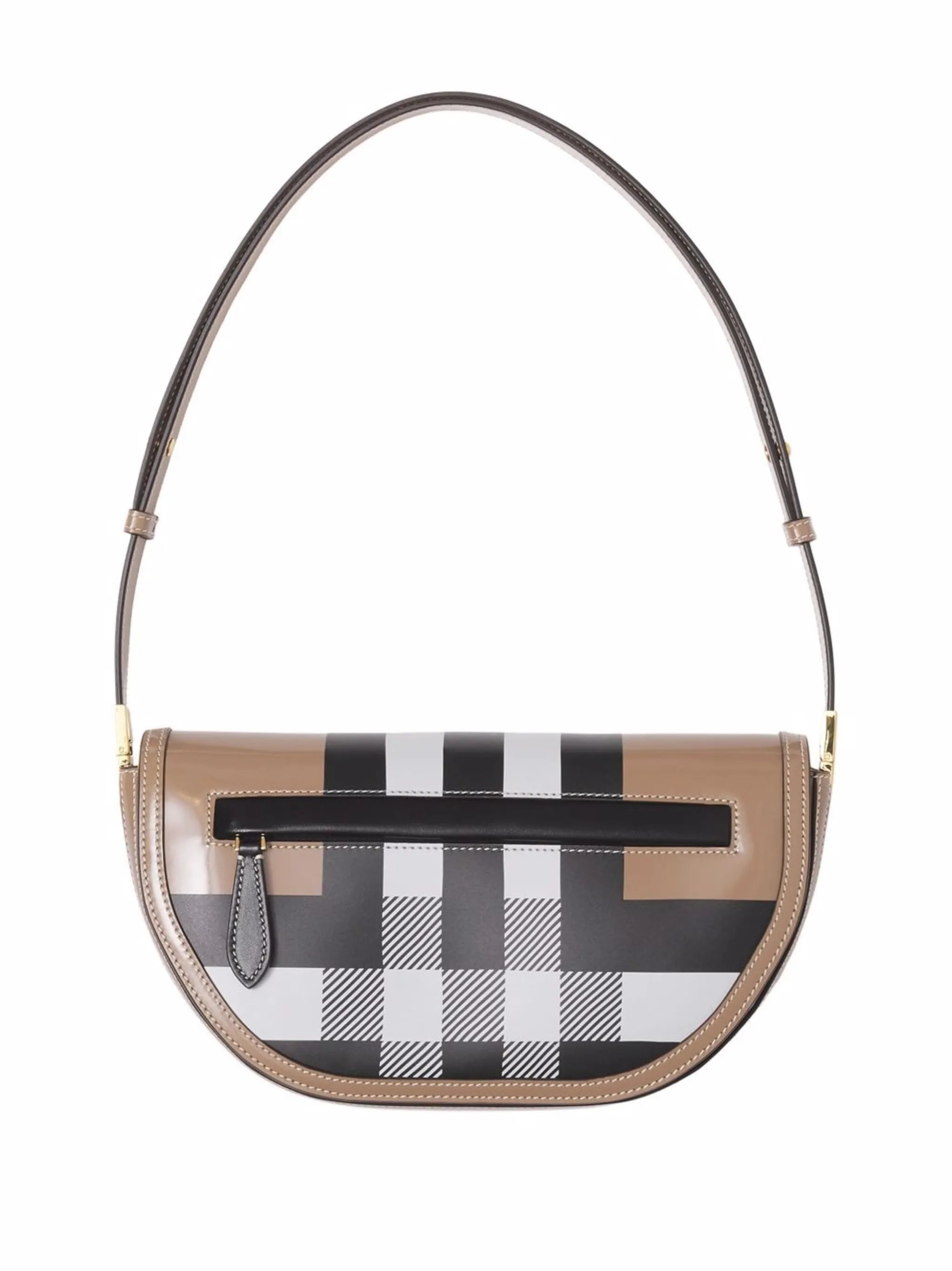 Olympia check shoulder bag