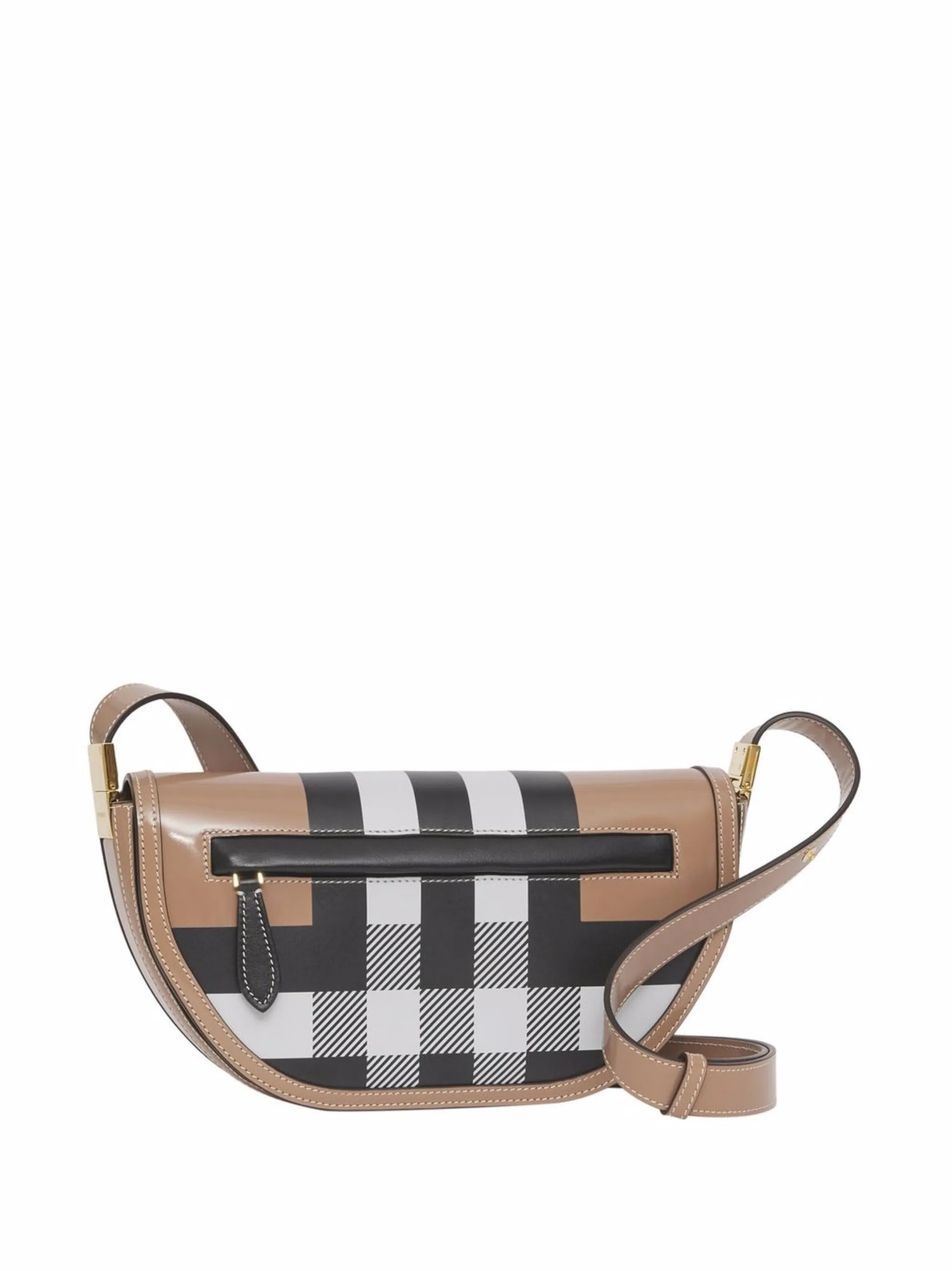 Olympia check shoulder bag