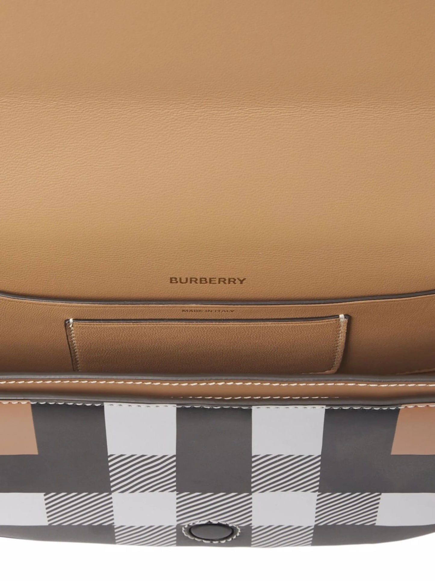Olympia check shoulder bag