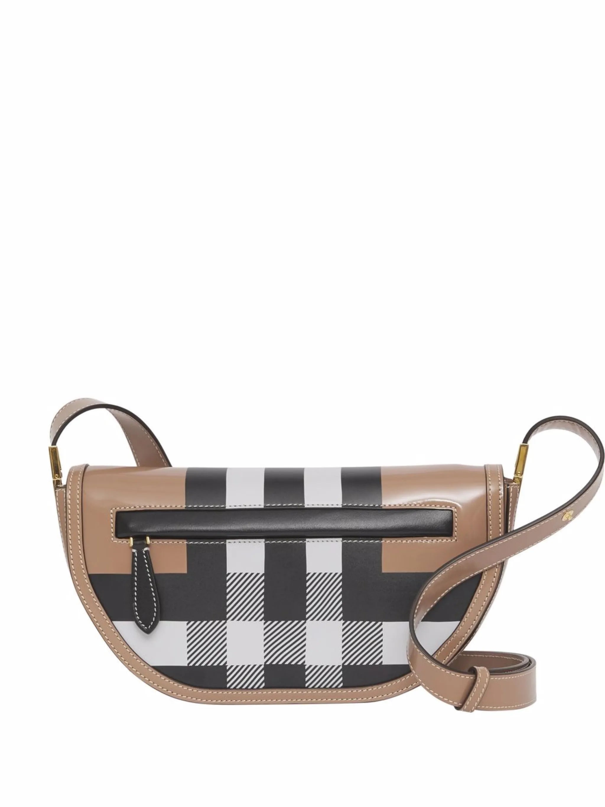 Olympia check shoulder bag