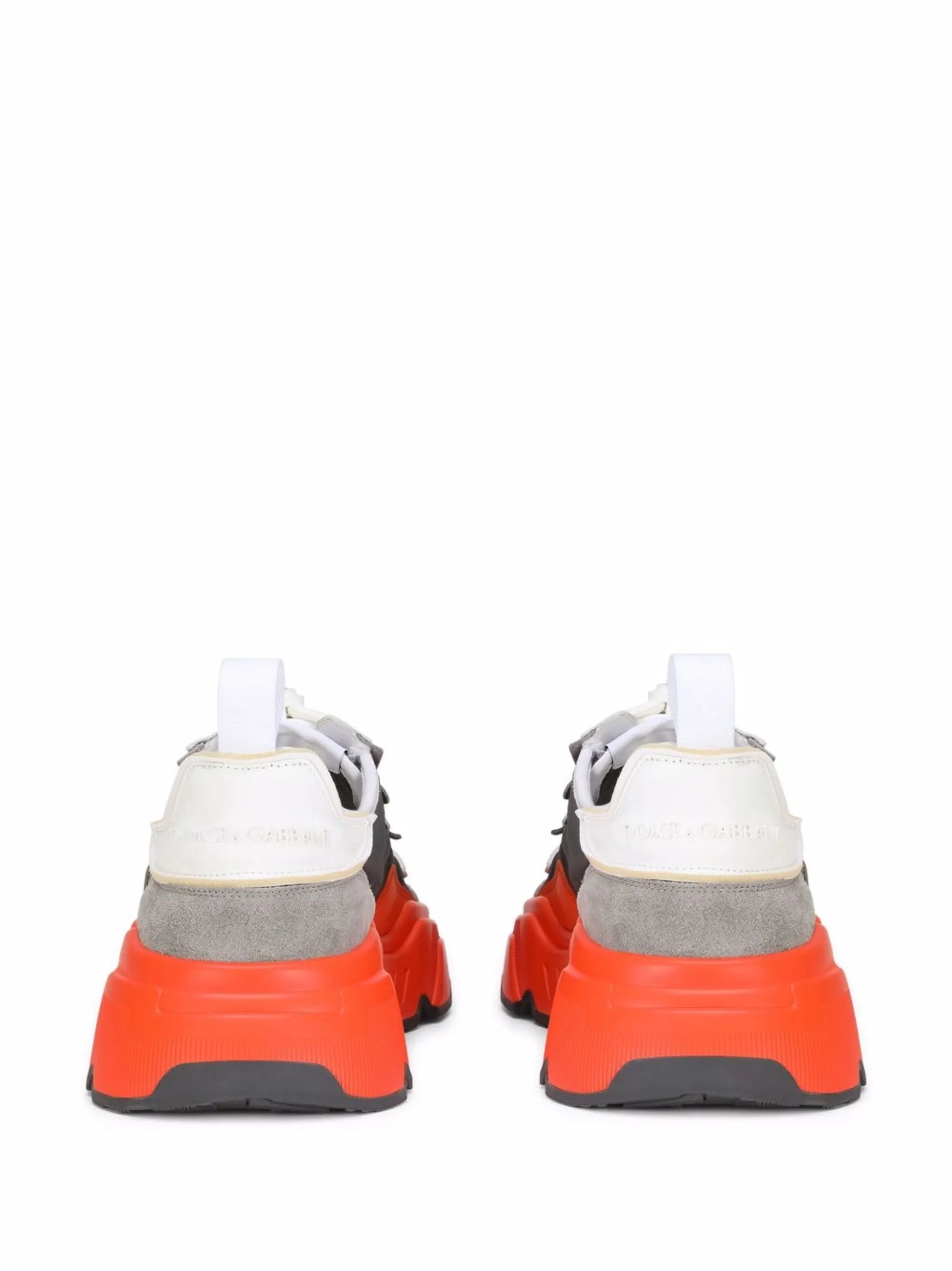 logo-patch lace-up sneakers