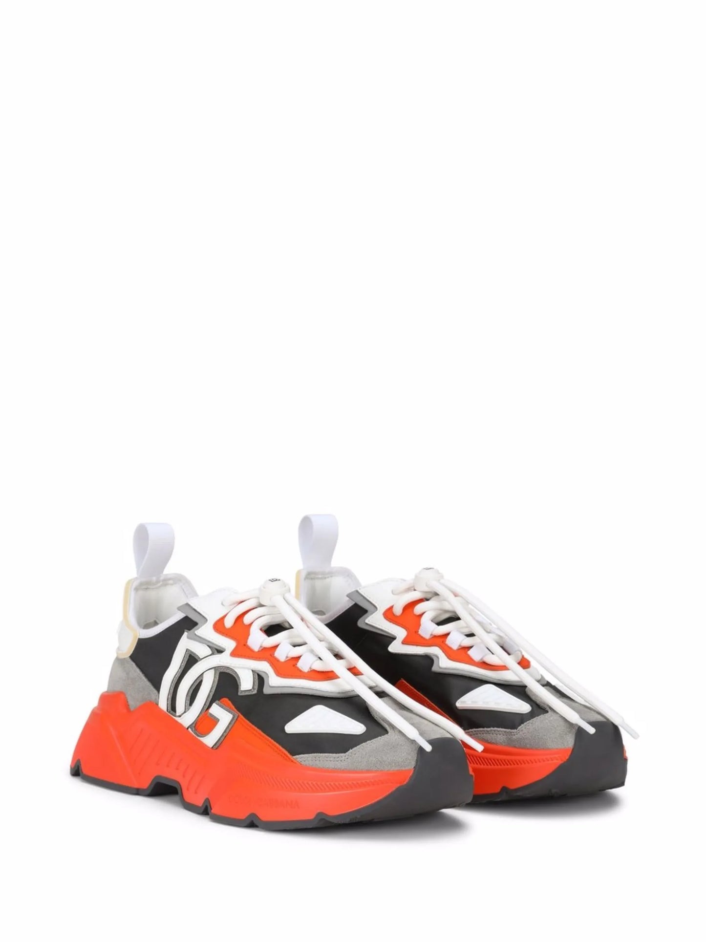 logo-patch lace-up sneakers