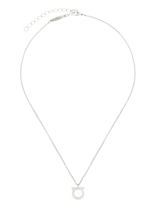 Gancini pendant necklace