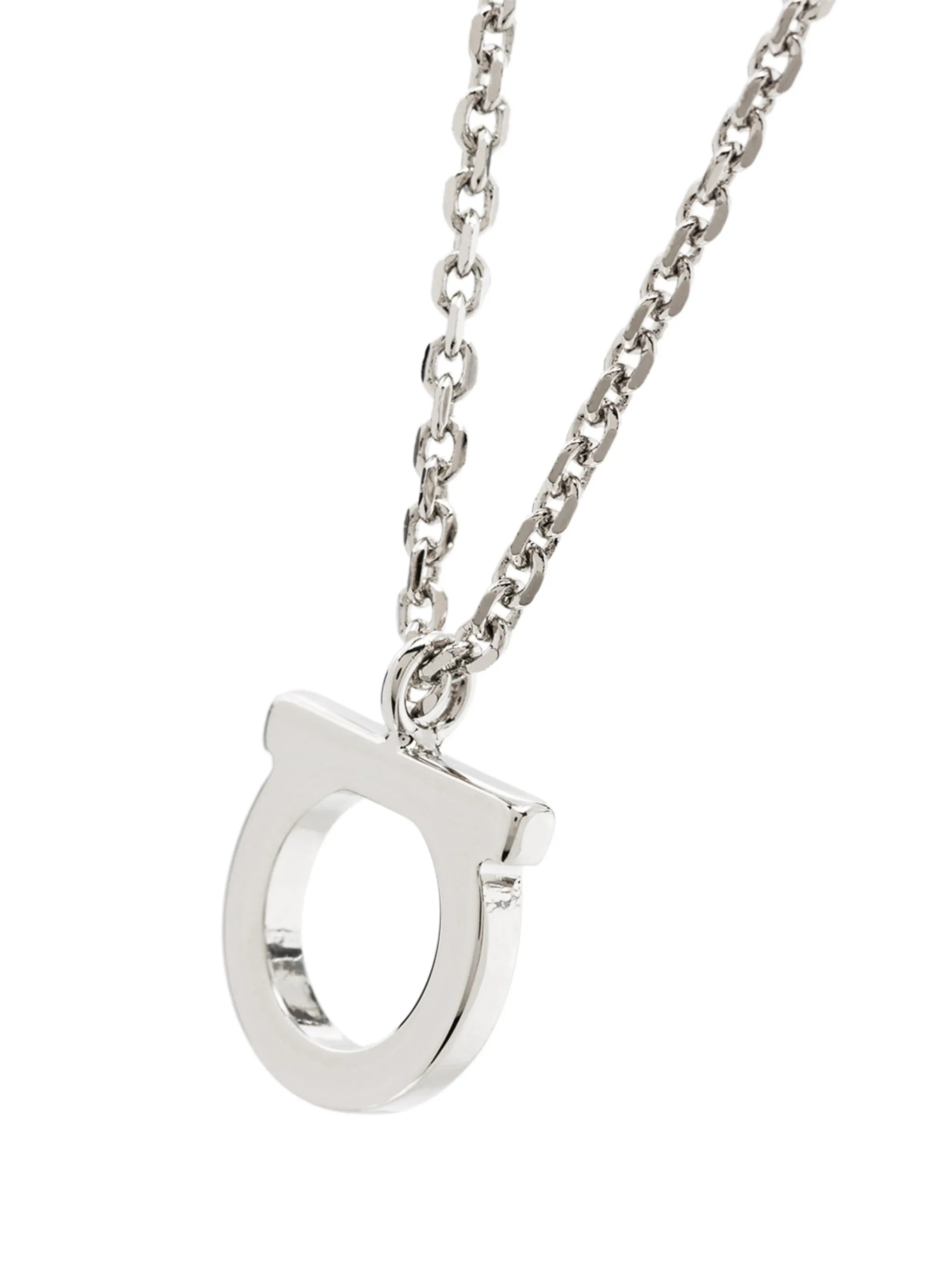 Gancini pendant necklace