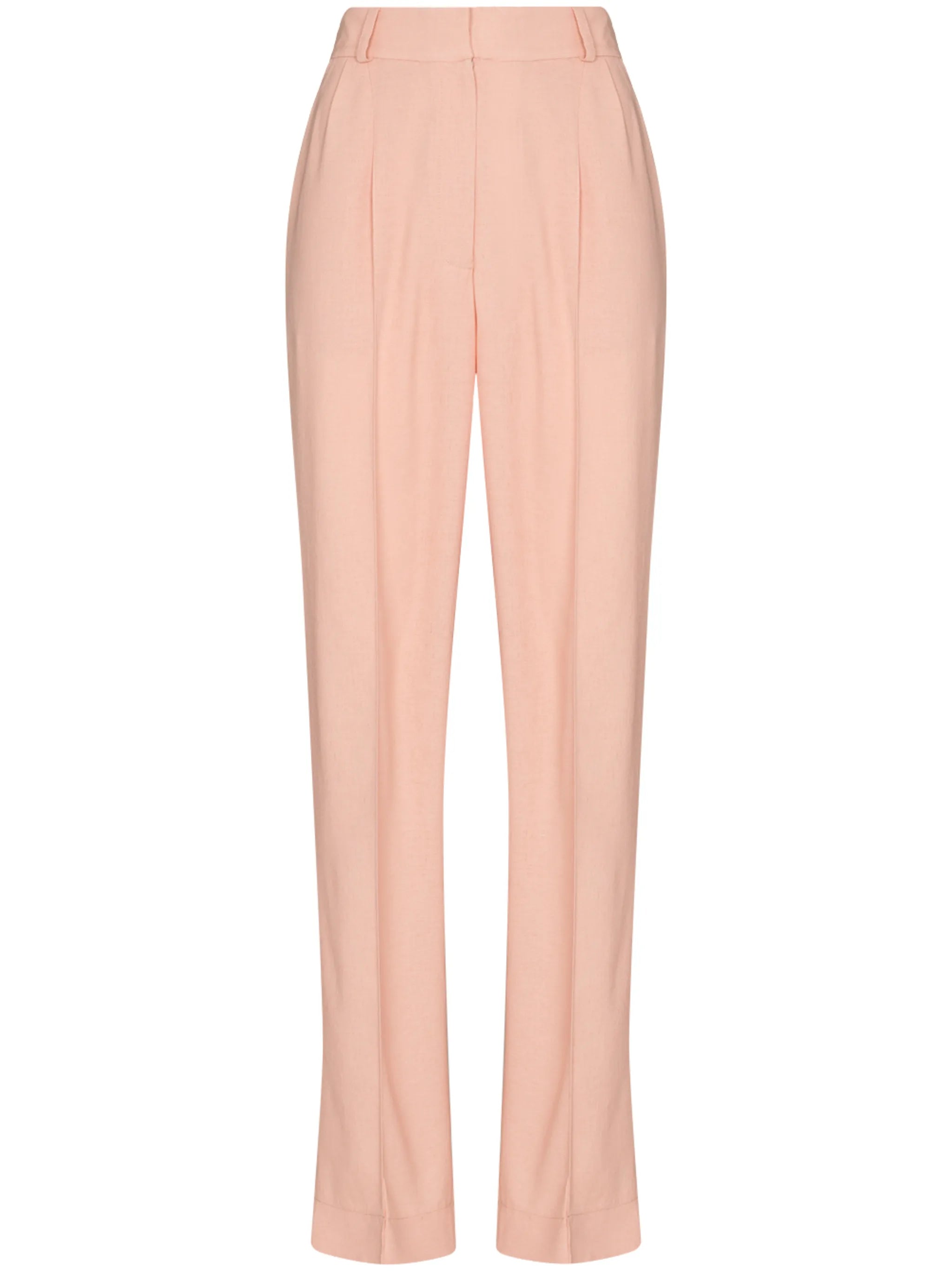 twill tailored trousers