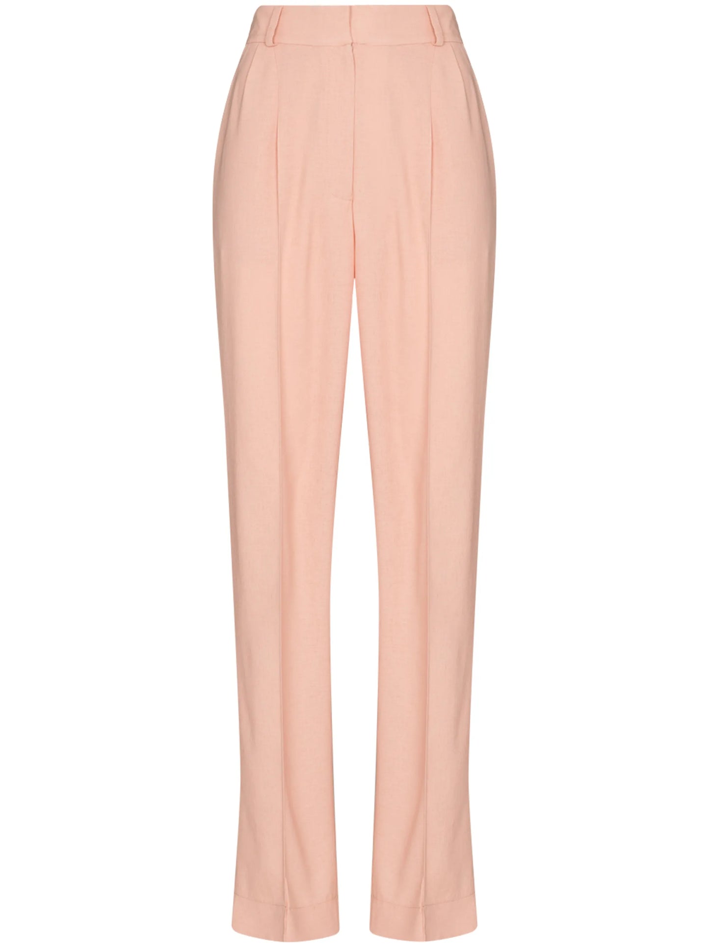 twill tailored trousers