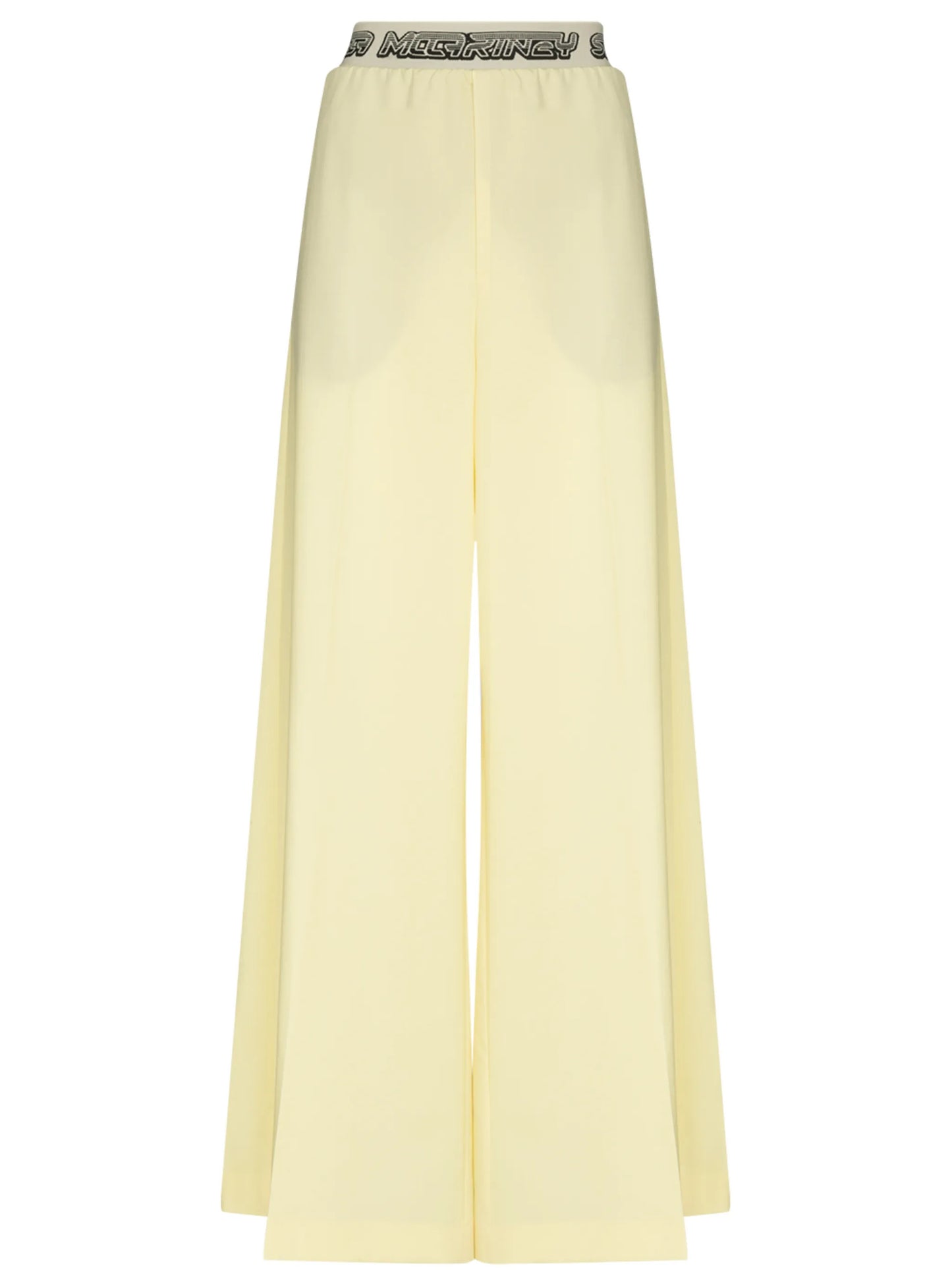 logo-waistband palazzo trousers