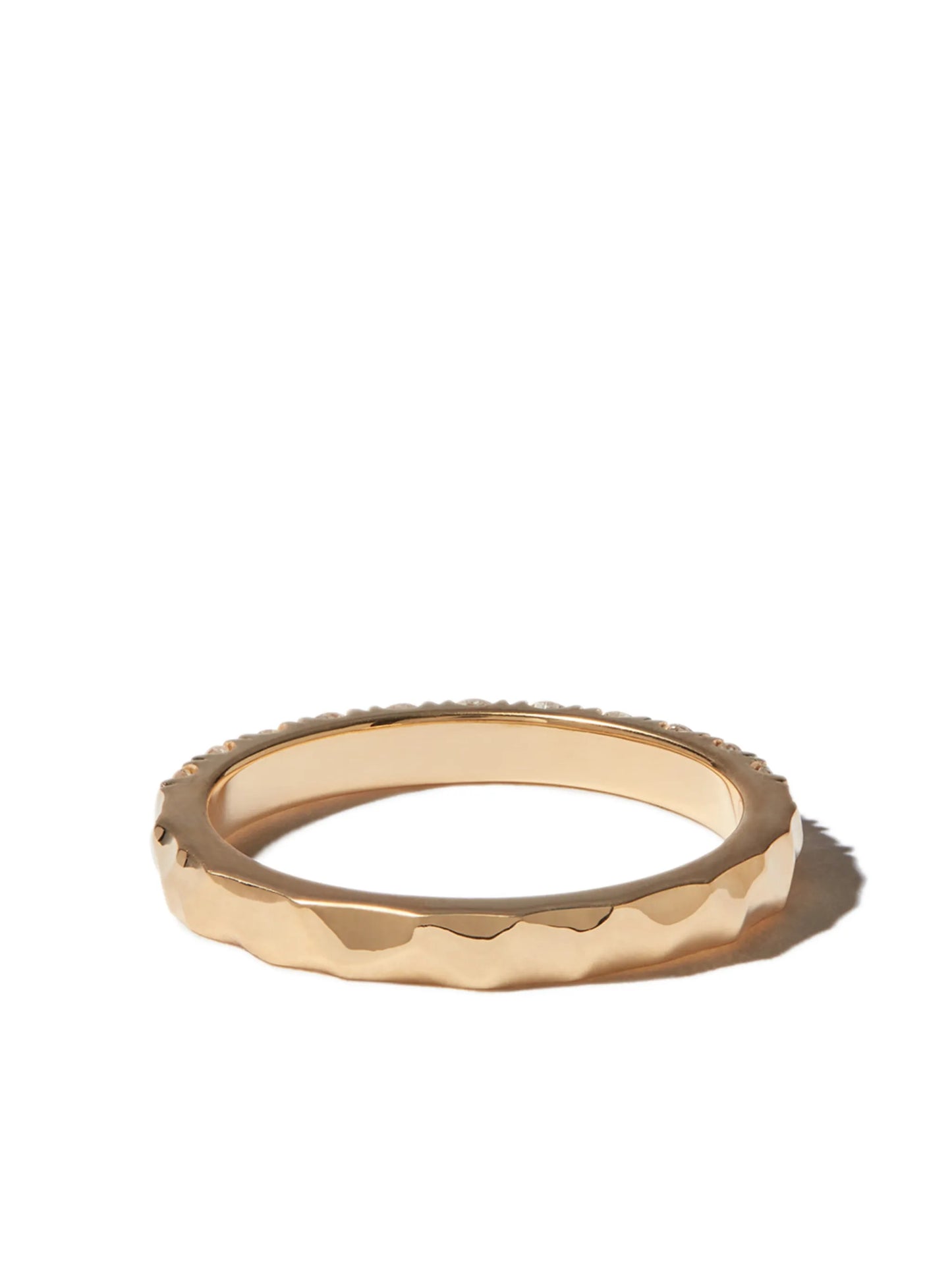 18kt yellow gold Aspect diamond ring