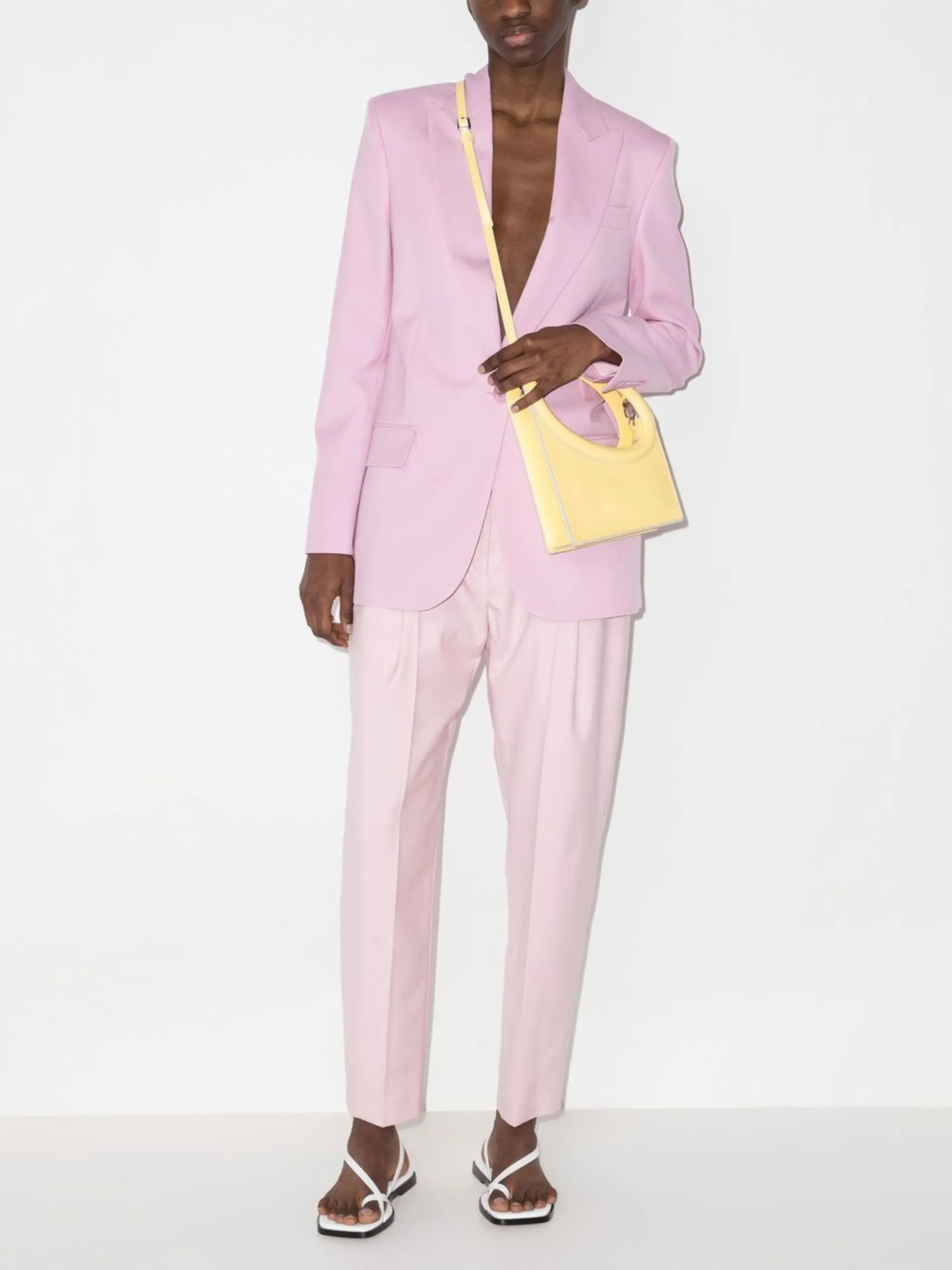 peak lapel blazer