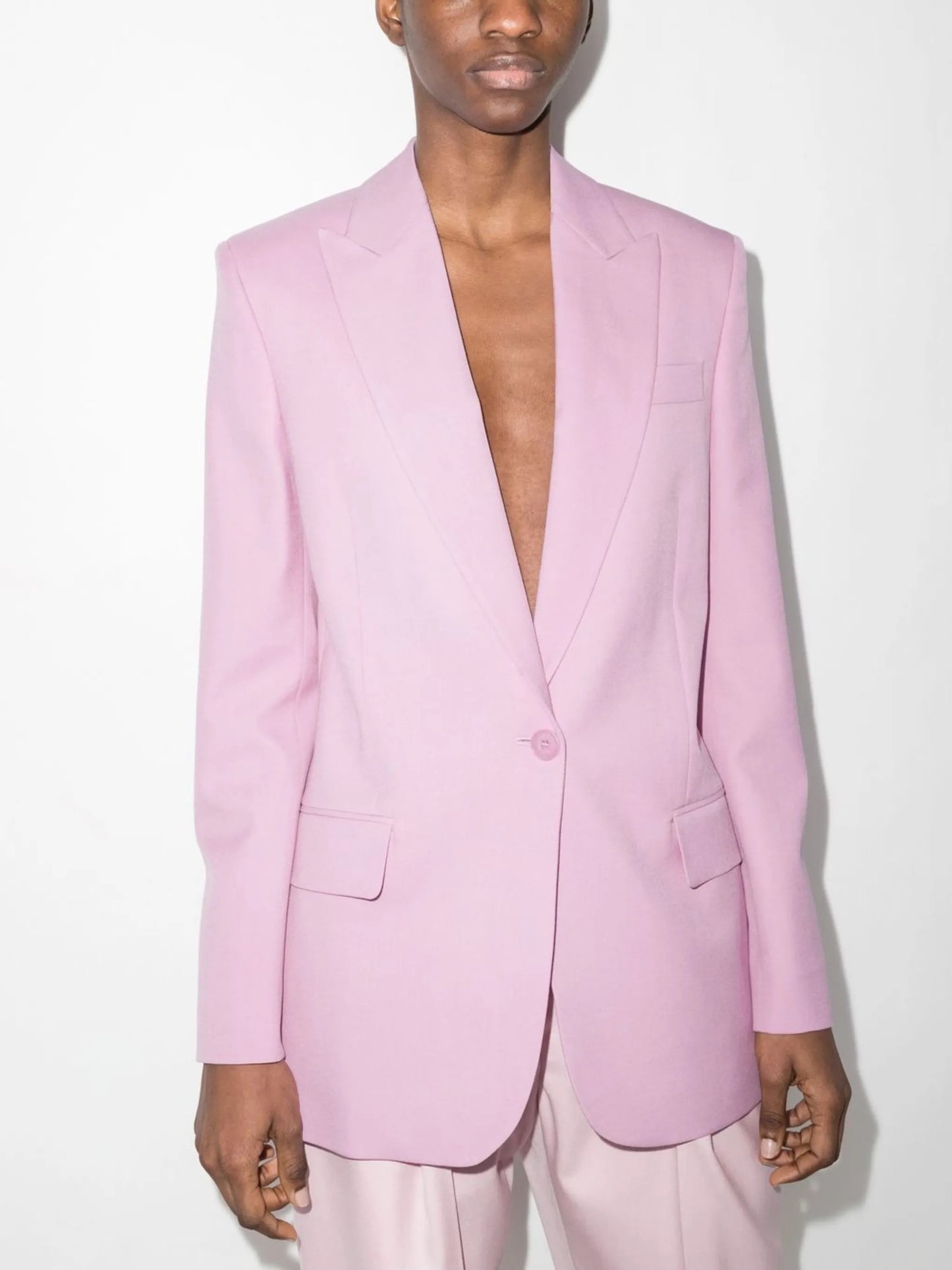 peak lapel blazer