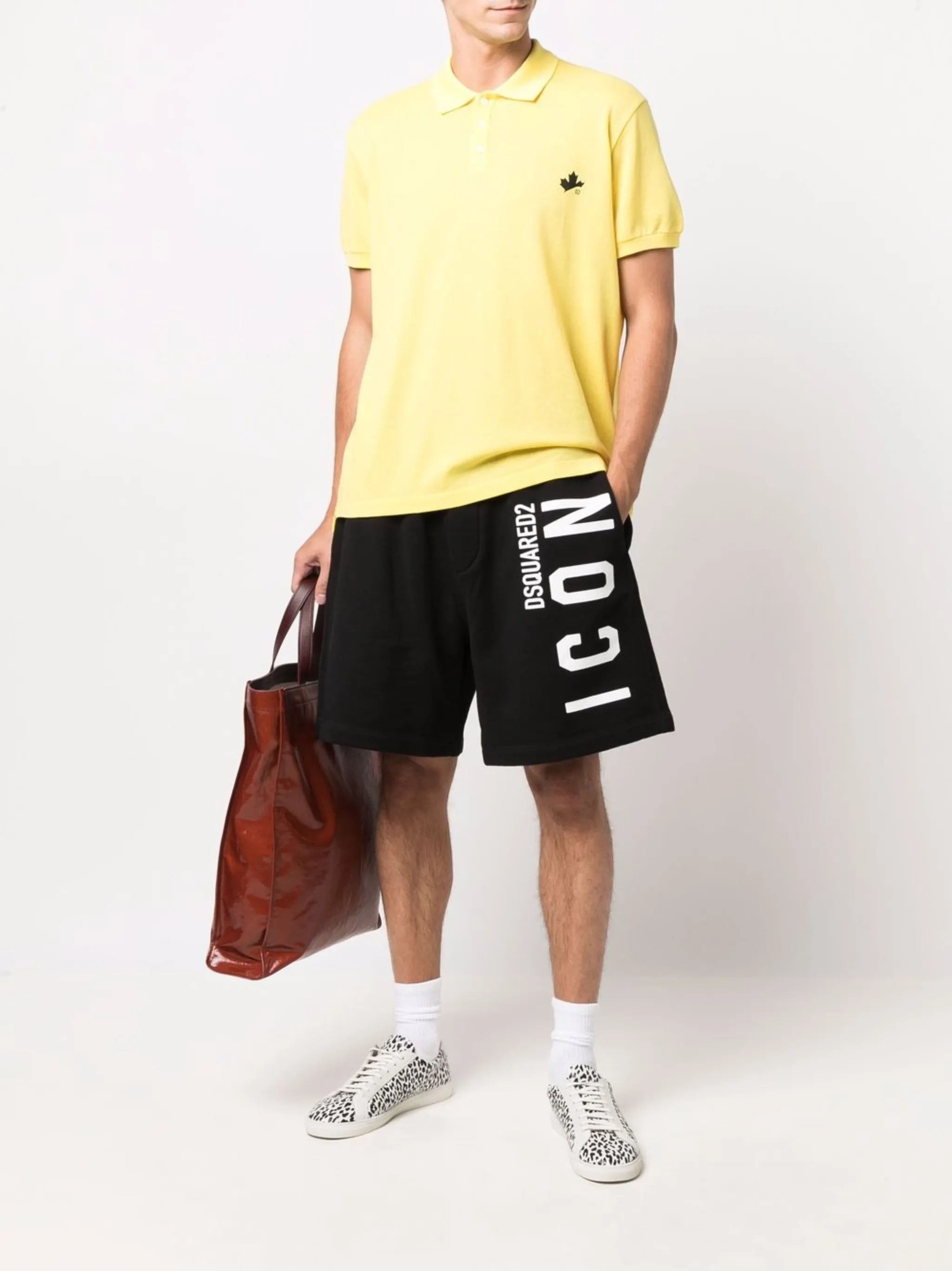 Icon logo track shorts