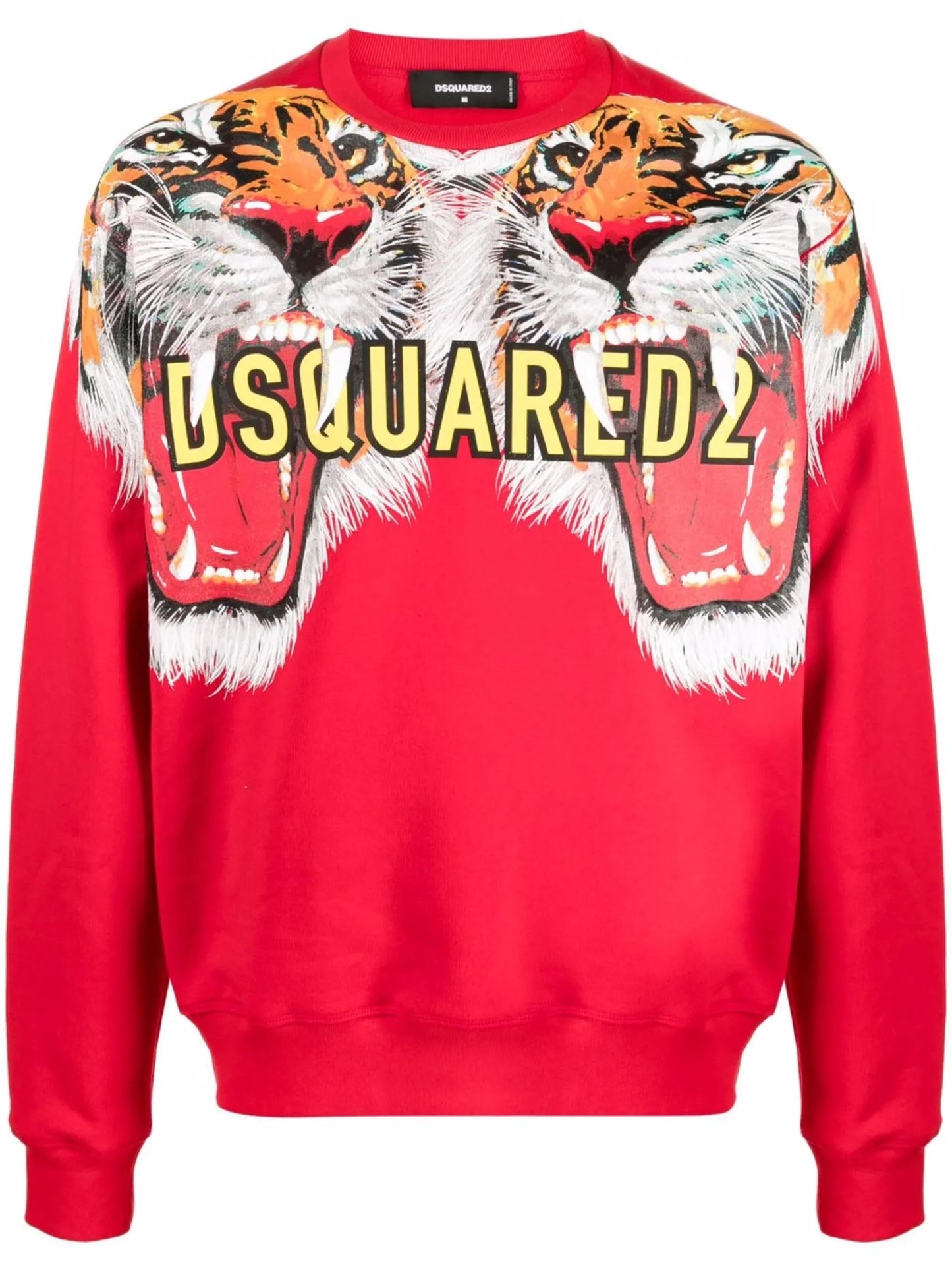 tiger print sweatshirt