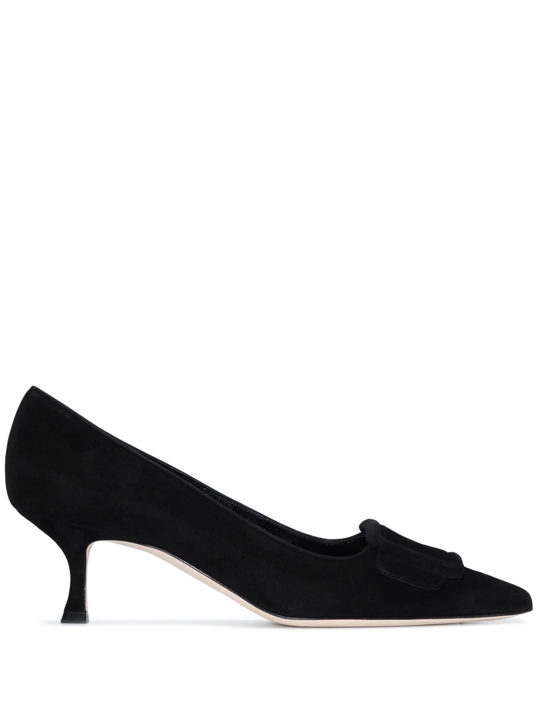 Maysale buckle-embellished 50mm pumps