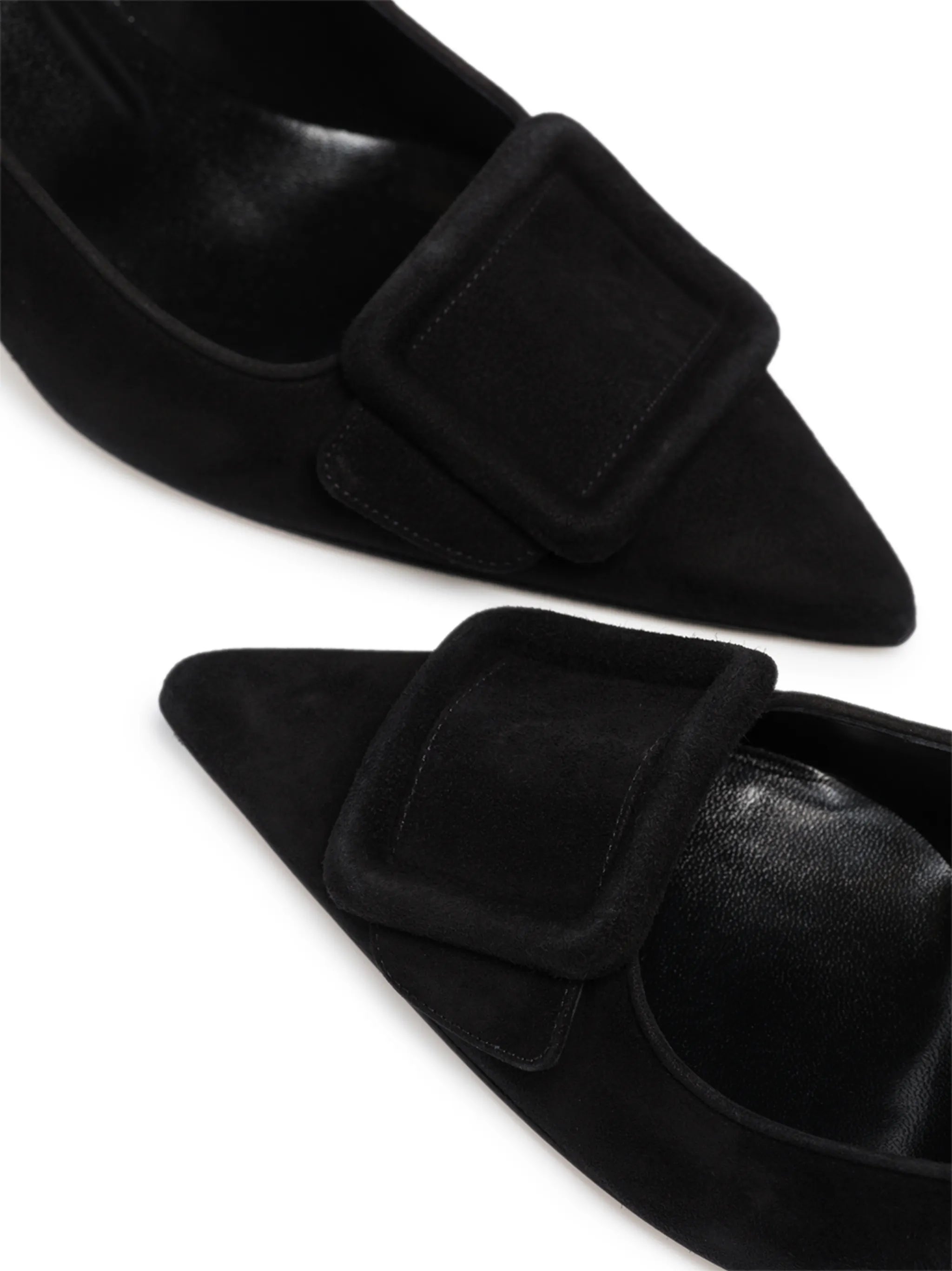 Maysale buckle-embellished 50mm pumps