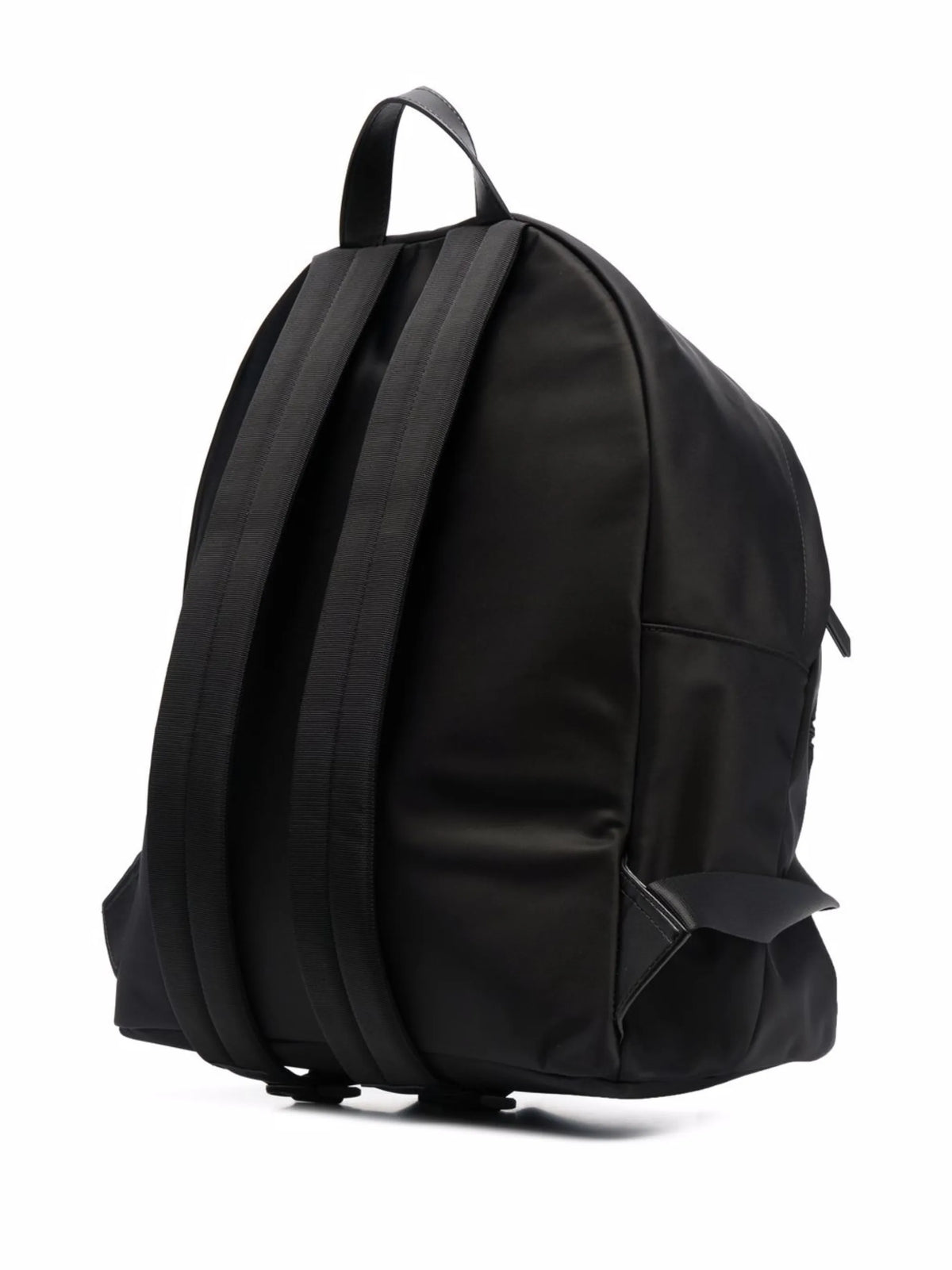 logo-print pocket backpack