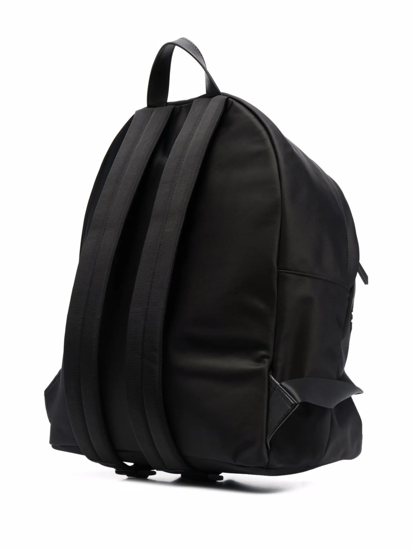 logo-print pocket backpack