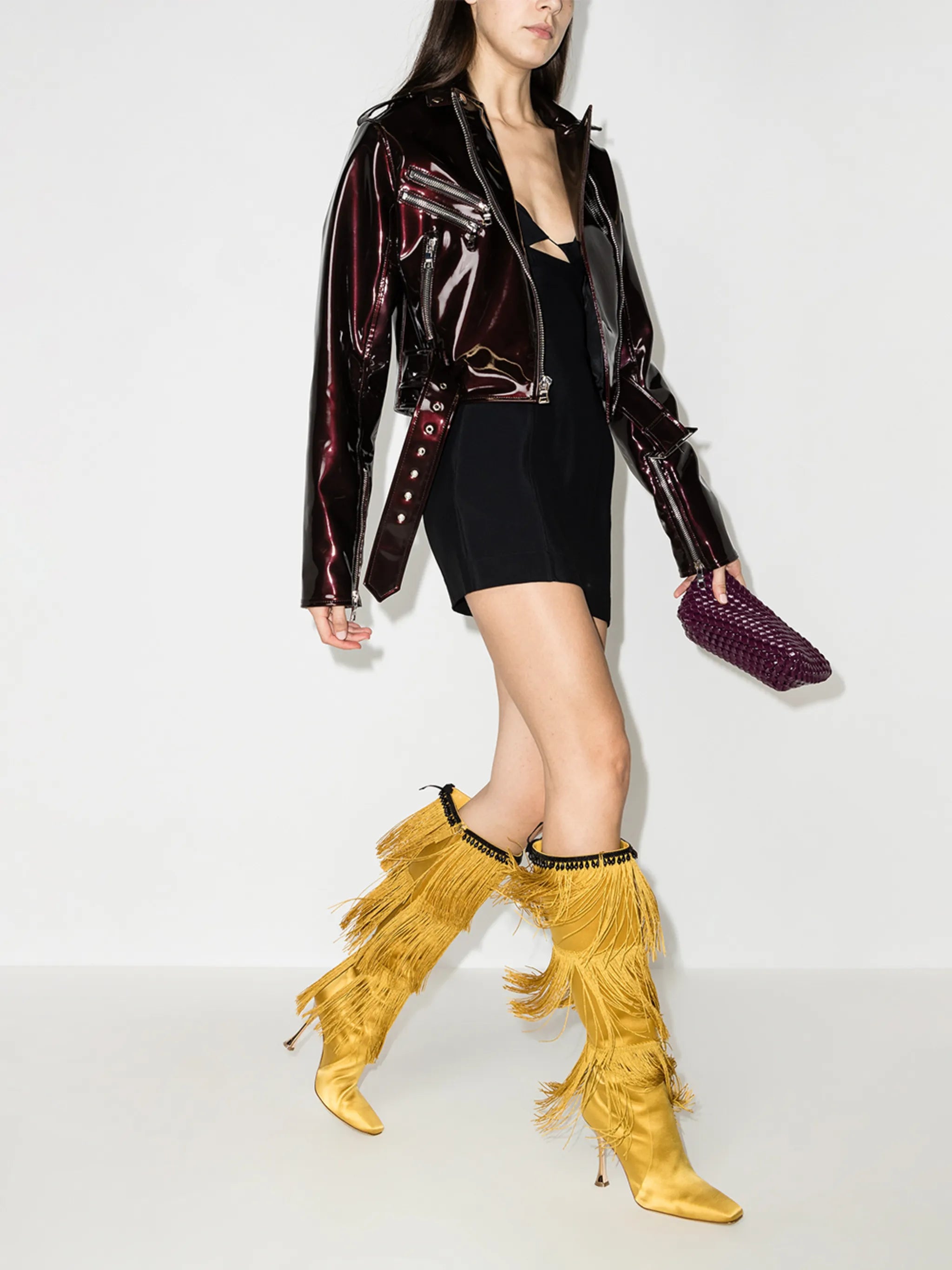 Flequillohi 105mm calf-length boots