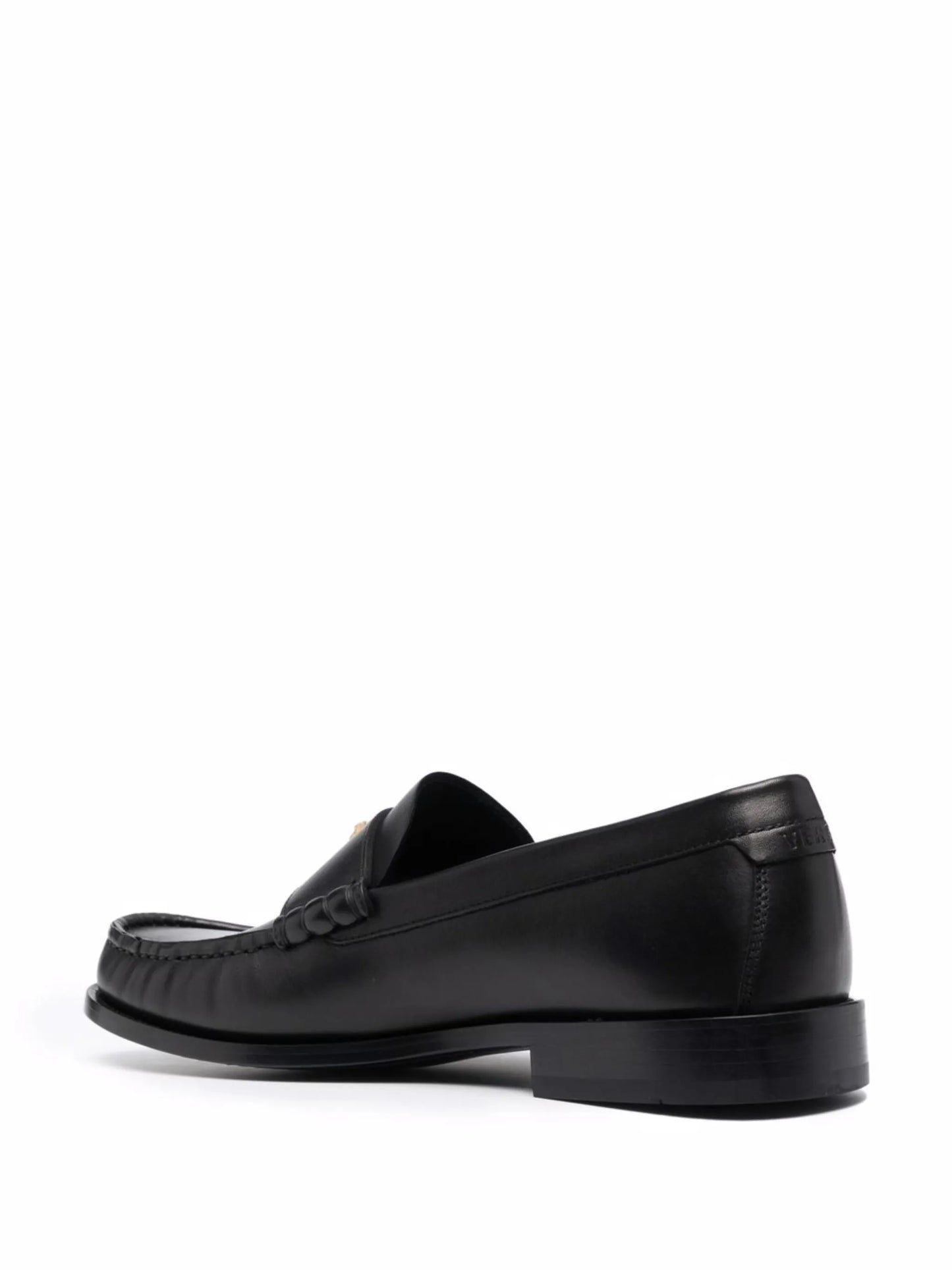 La Medusa leather loafers