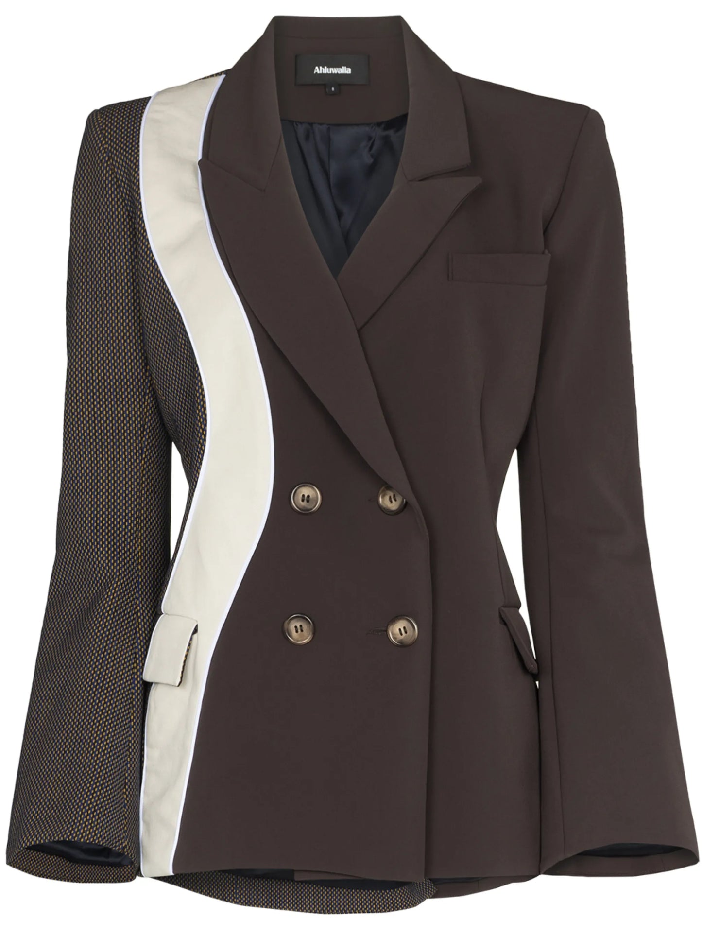 Expression double-breasted blazer
