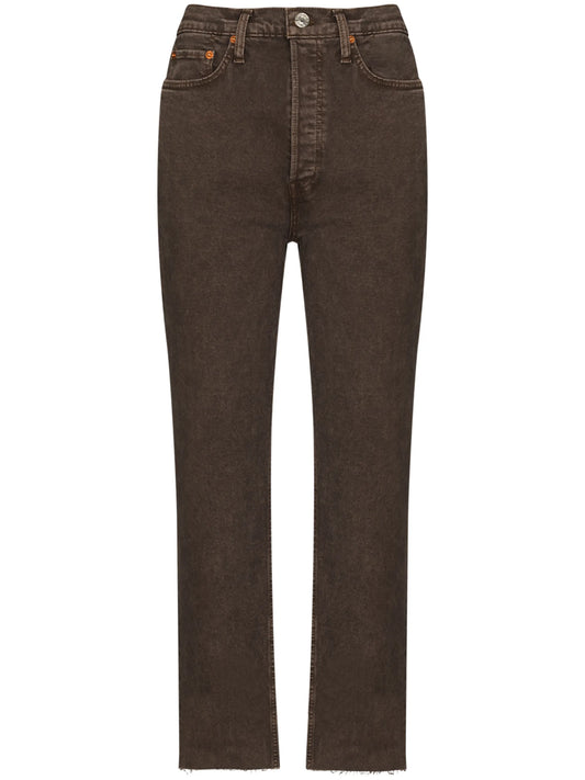 '70s Ultra High cropped jeans