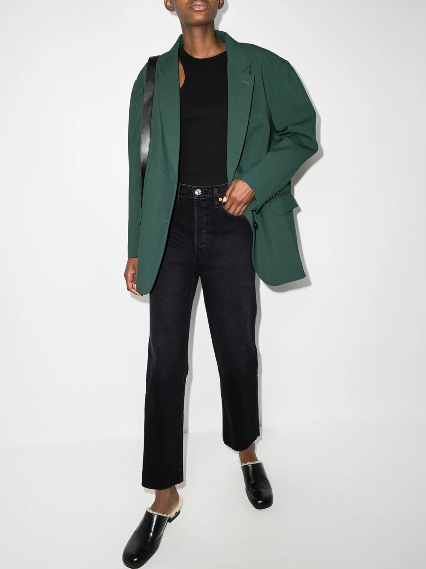 '70s Stone Pipe straight-leg jeans
