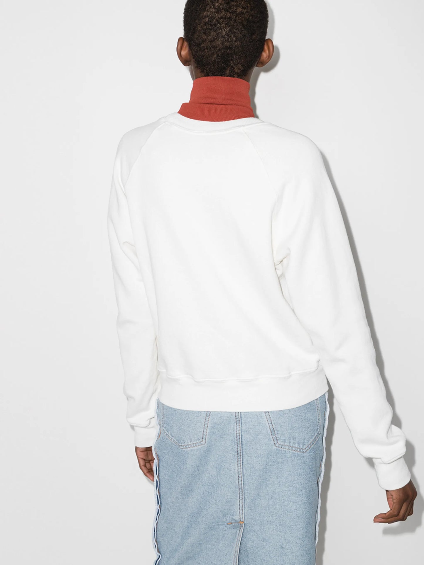Hold your hand-print raglan-sleeve sweatshirt